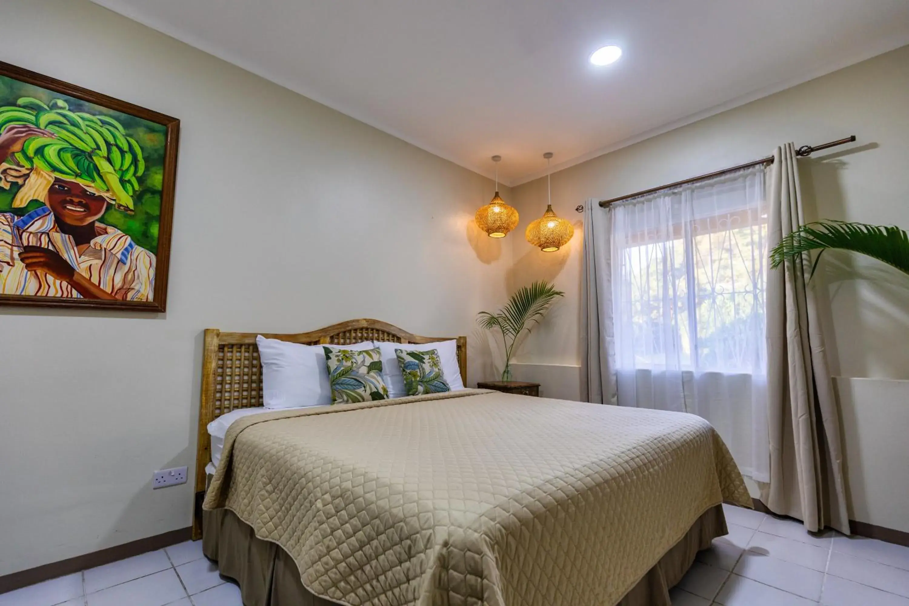 Standard Double Room with Garden View in Paradise Beach Hotel Standard Double Room with Garden View in Paradise Beach Hotel