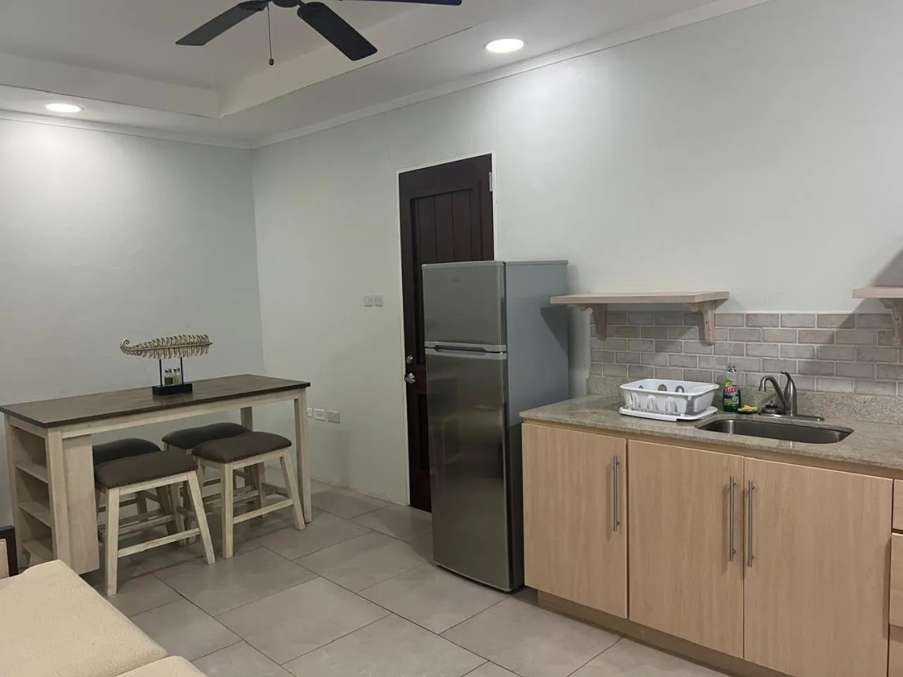 Kitchen or kitchenette in Paradise Beach Hotel