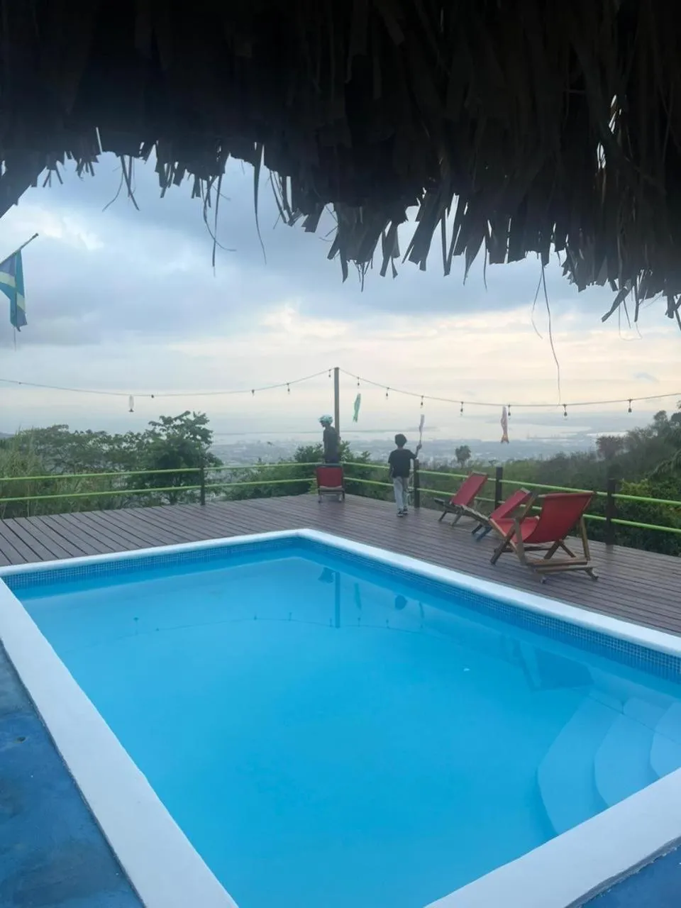 Pool view in Kingsworth Bed and Breakfast