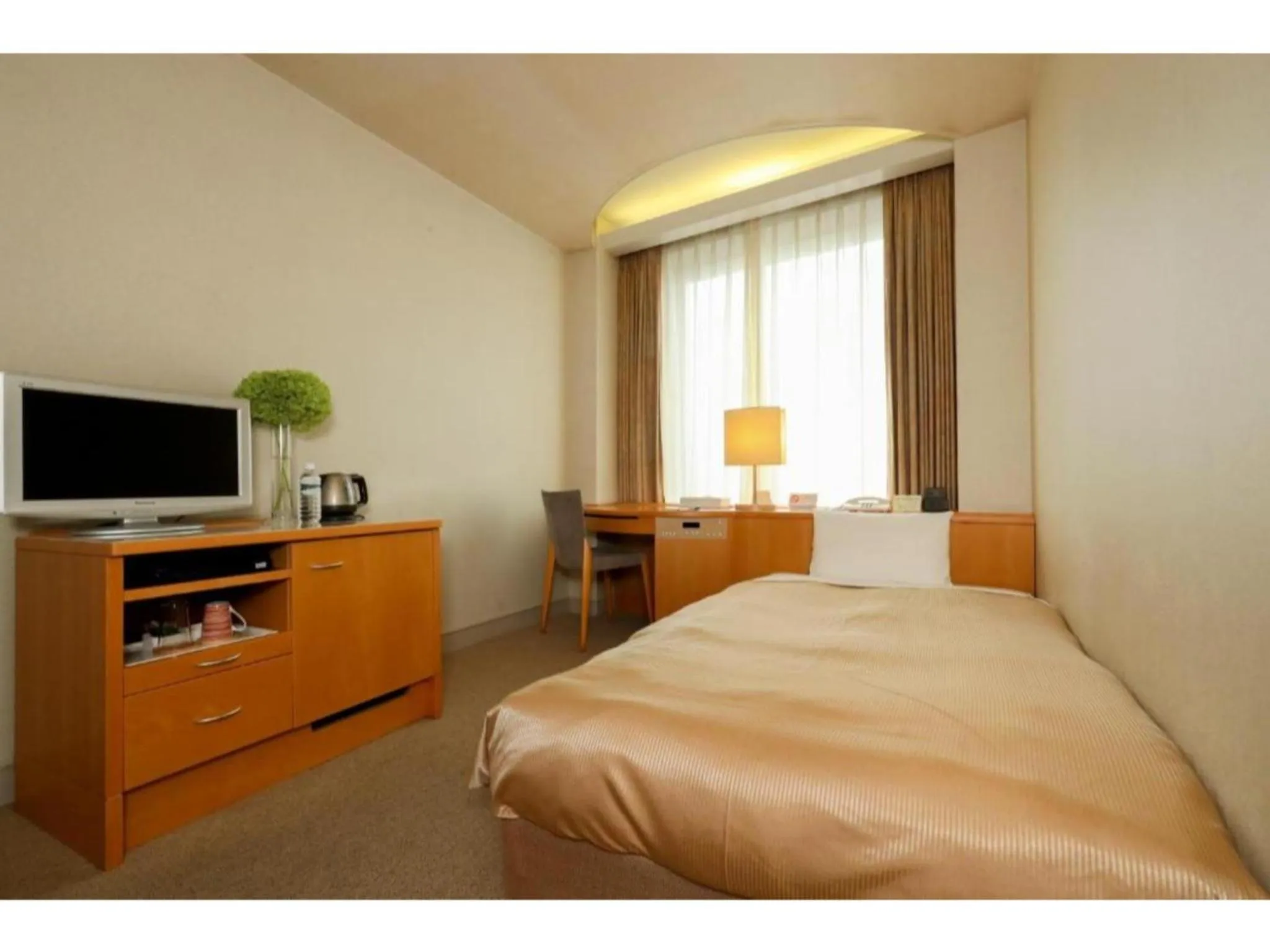 Bed in Hotel Grand Vert Gizan - Vacation STAY 95353