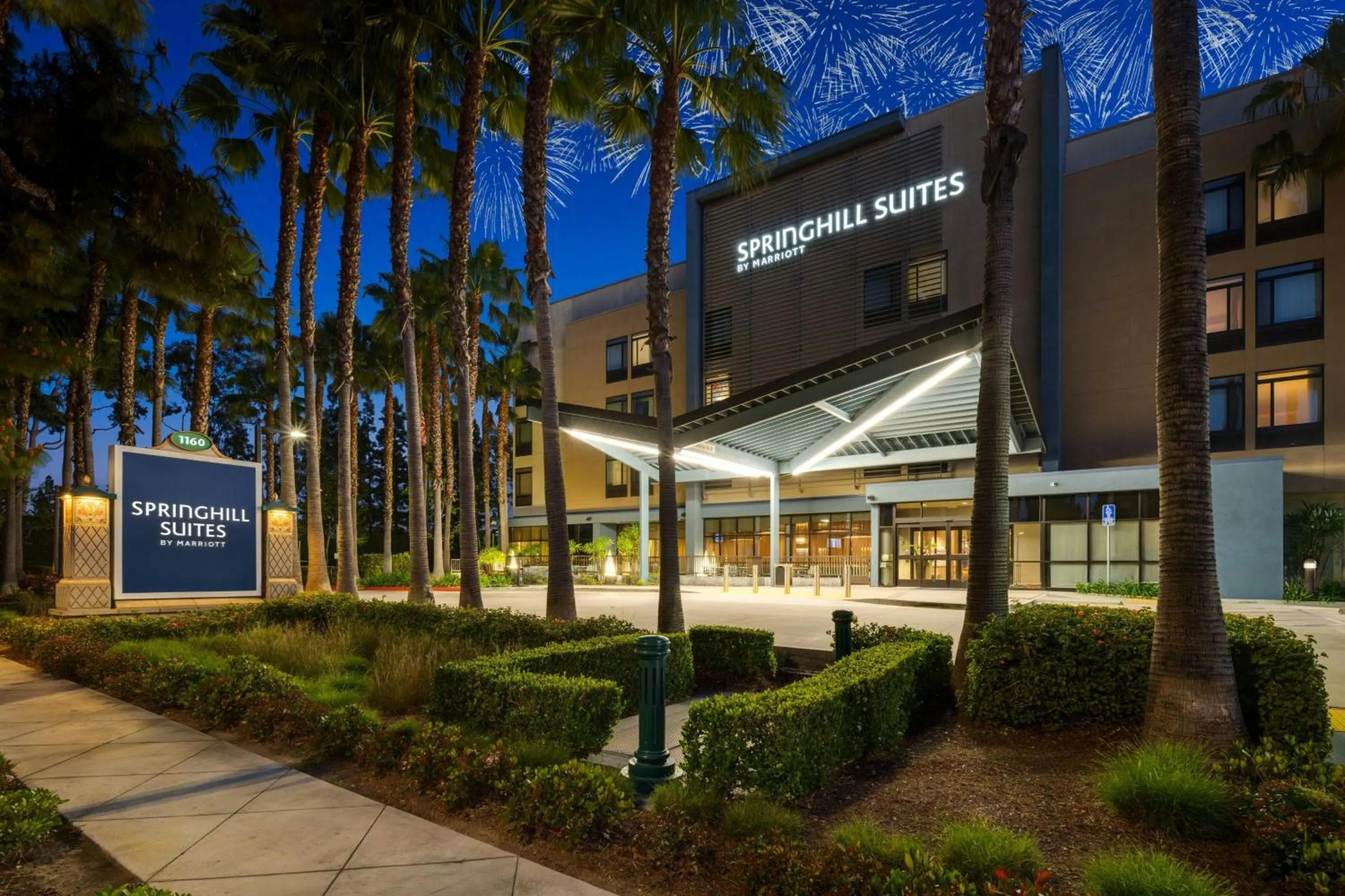 View (from property/room) in Springhill Suites by Marriott Anaheim Maingate