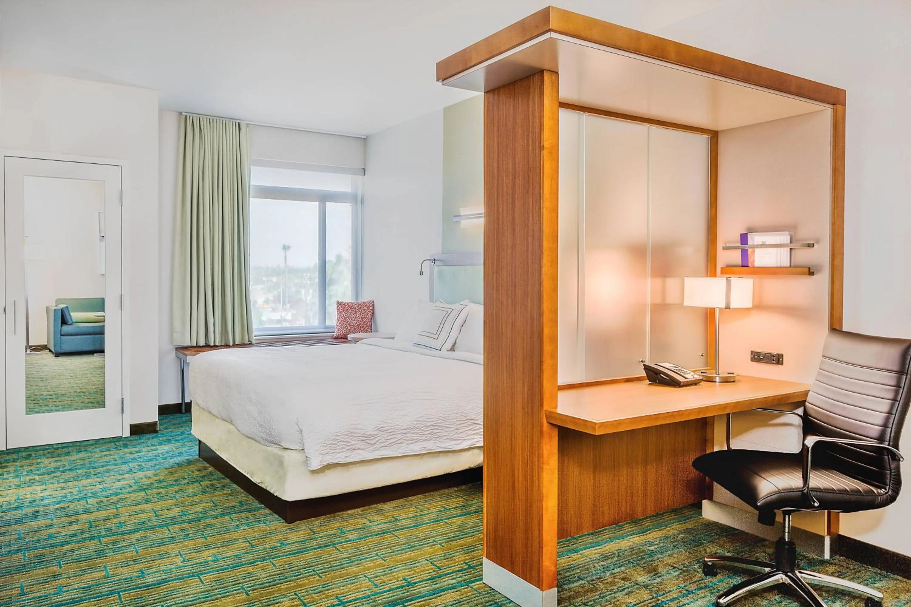 Bedroom, Bed in Springhill Suites by Marriott Anaheim Maingate