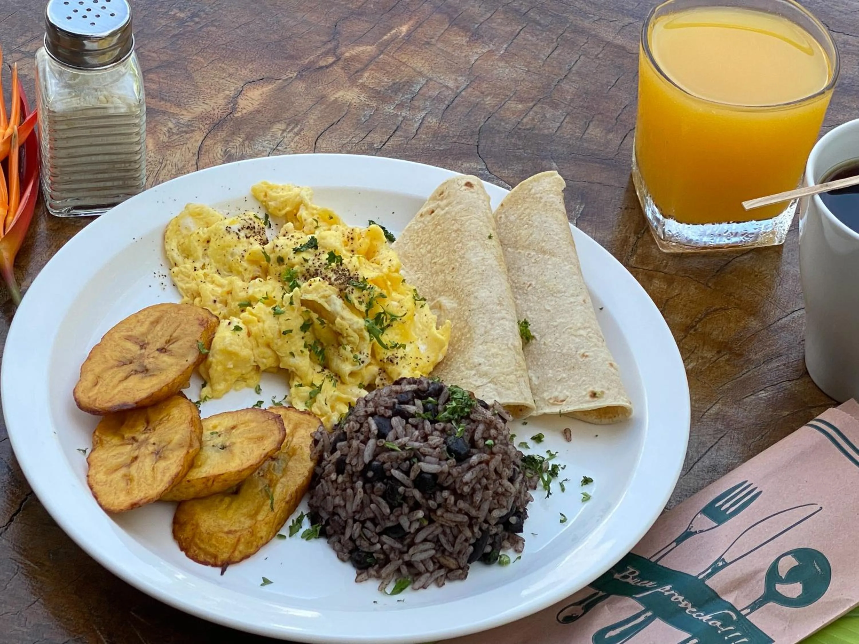 Breakfast in The Palms At Coco Beach