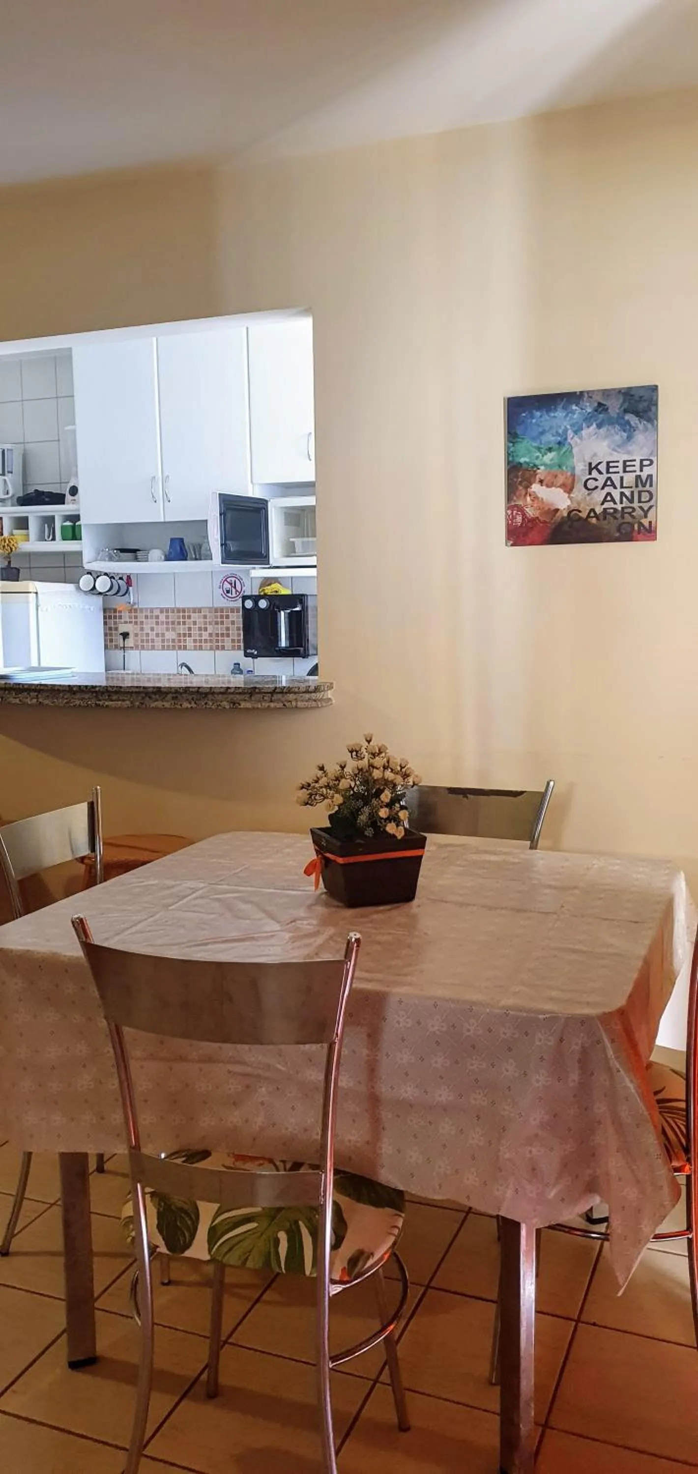 Dining area in Prive das Thermas - 301B