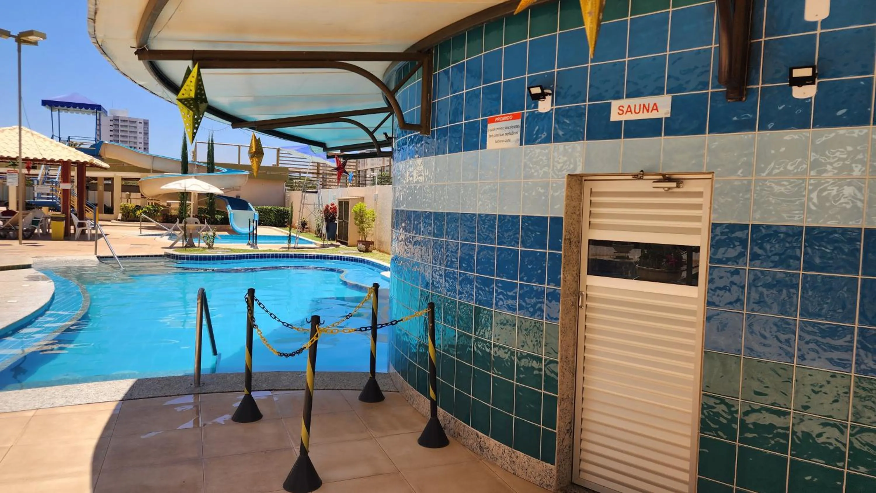 Steam room in Prive das Thermas - 301B