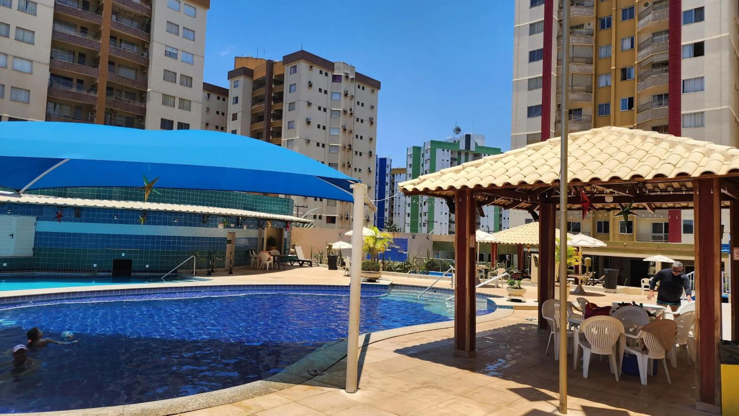 Swimming pool in Prive das Thermas - 301B