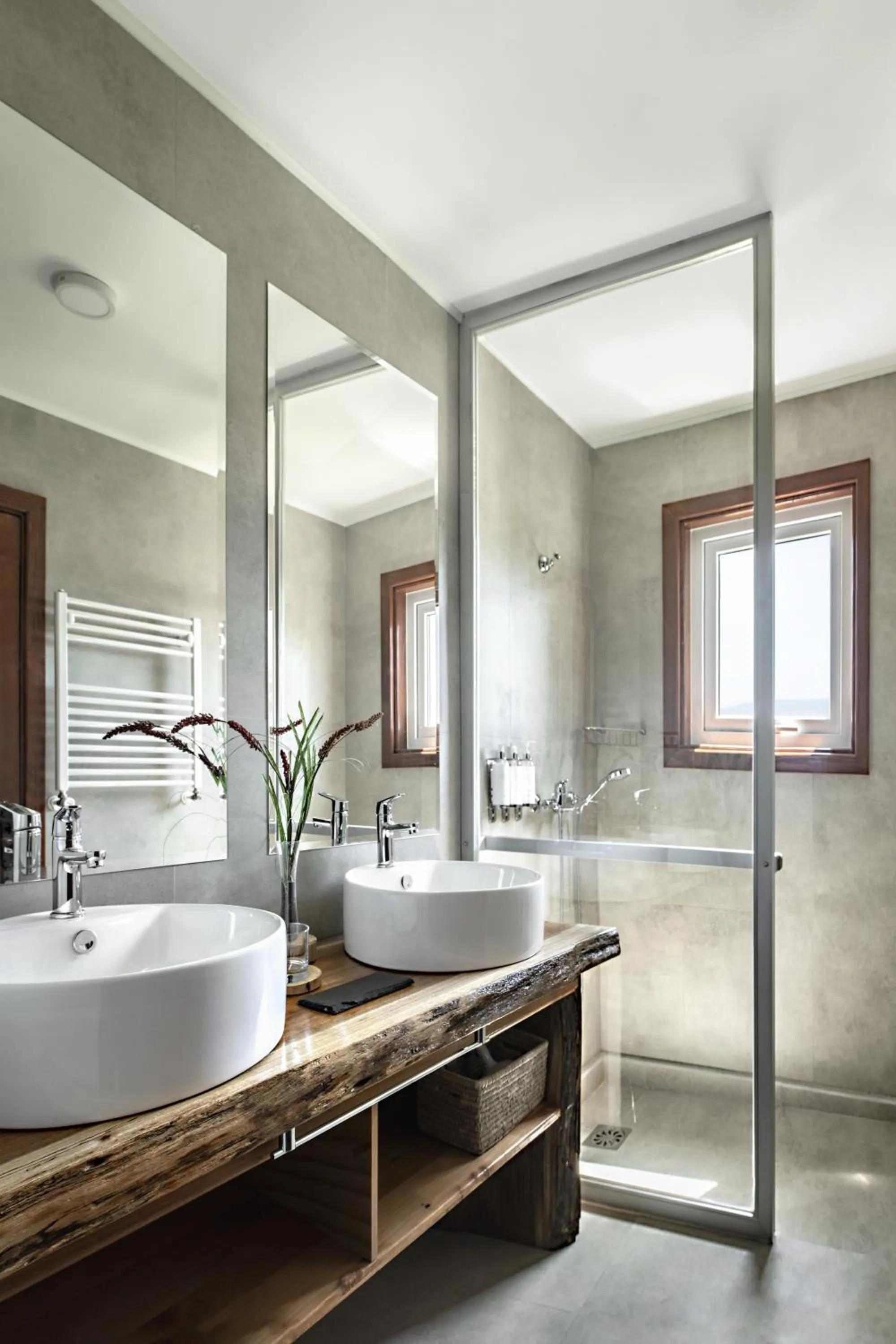 Bathroom in Das Dorf Hotel