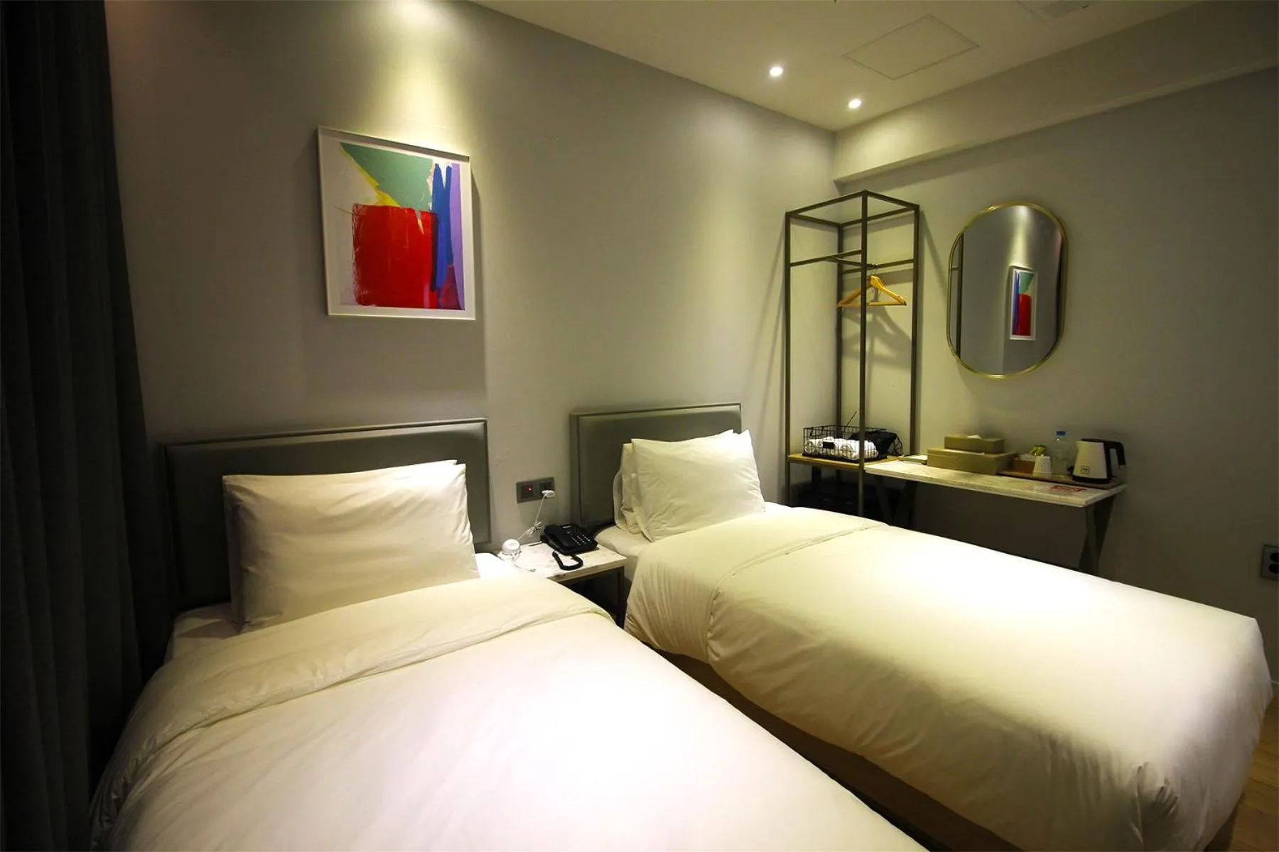 Bed in GijangYeonhwari No,25 Hotel