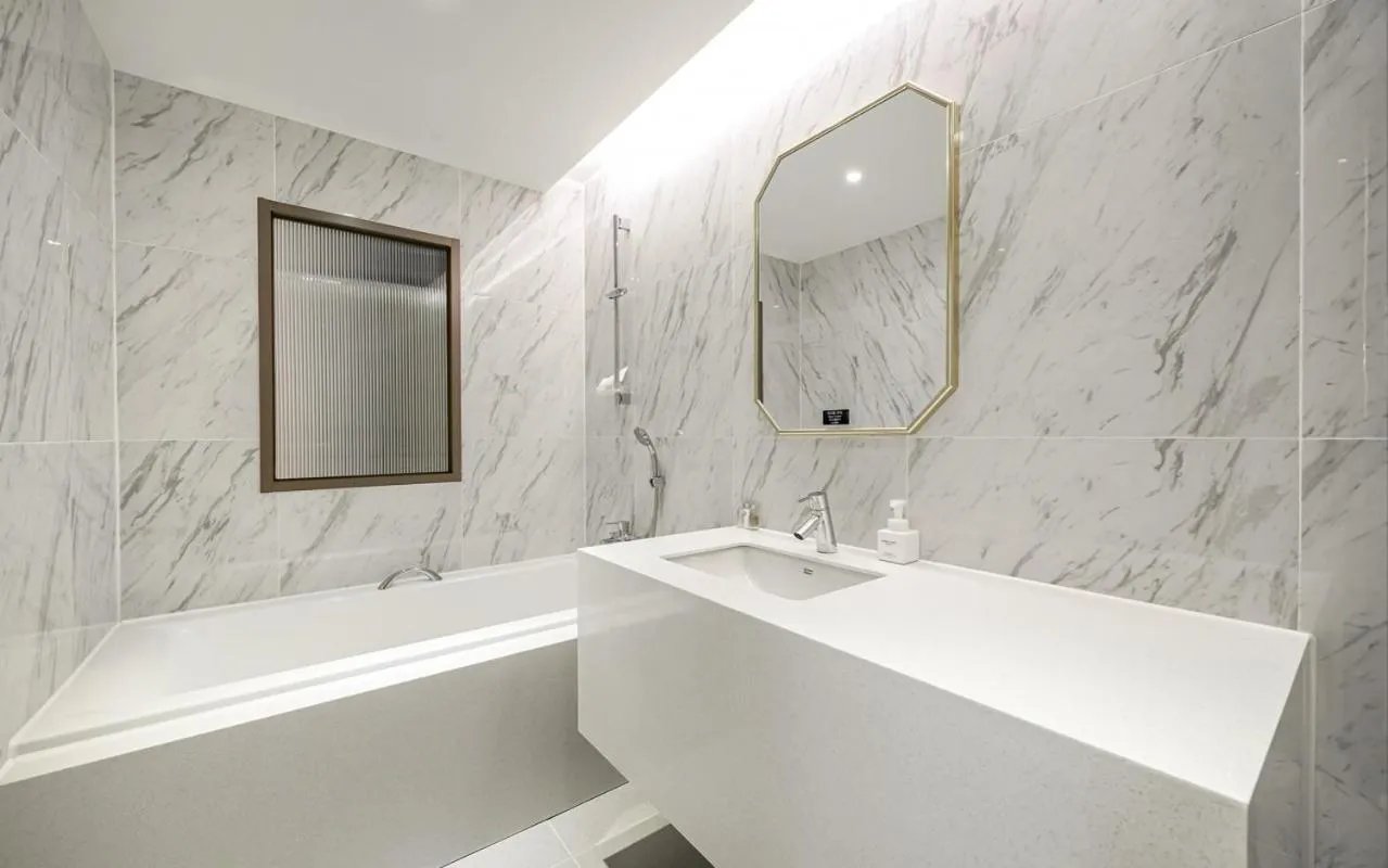 Bathroom in GijangYeonhwari No,25 Hotel
