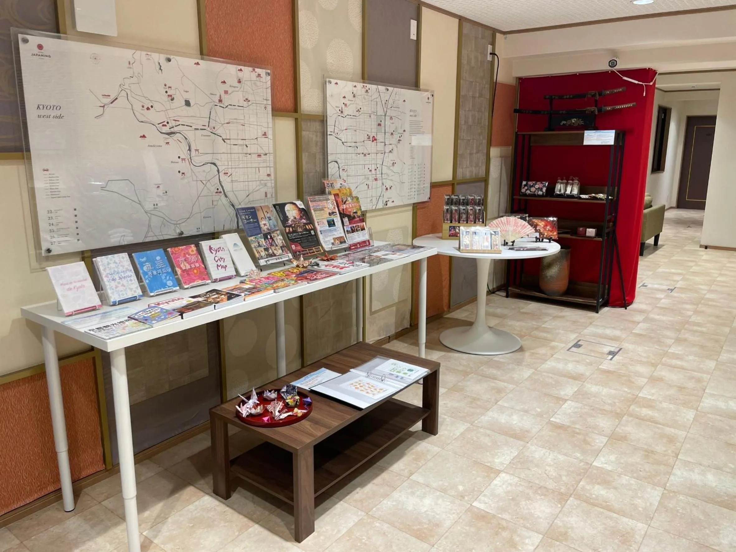 Lobby or reception in Cutter INN KYOTO