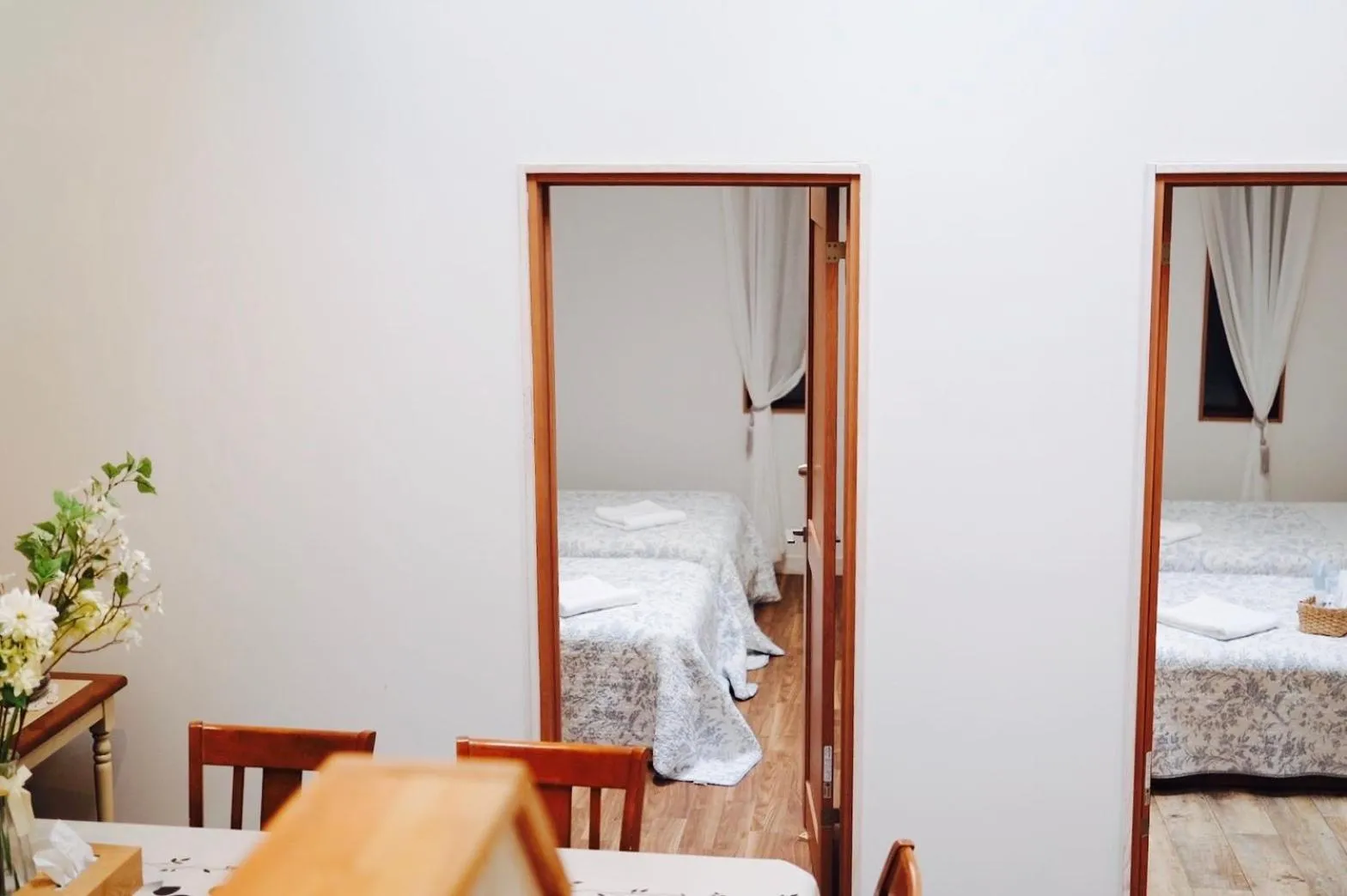 Bed in L'AtelieR Guest House Yonago