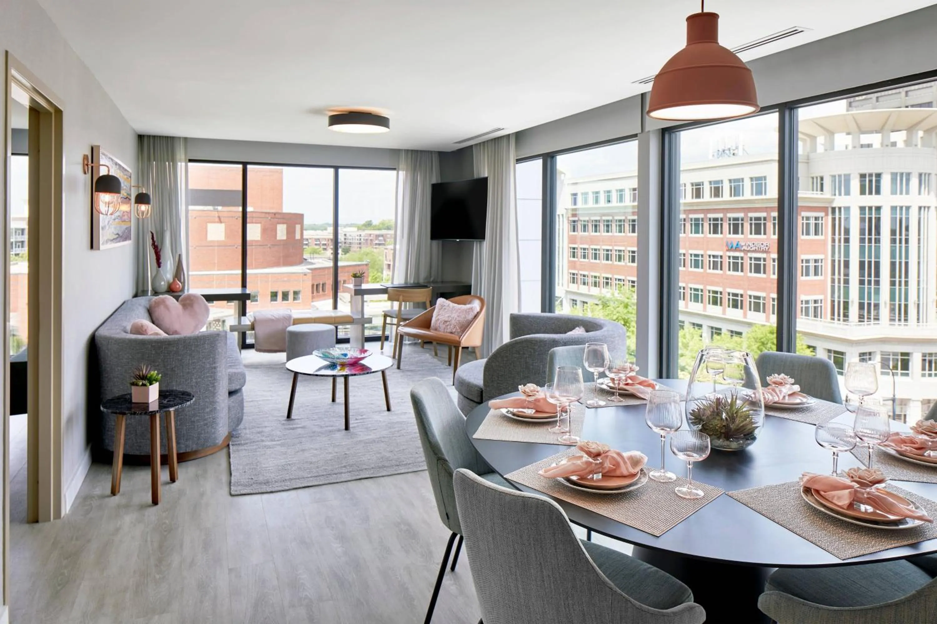 Photo of the whole room in AC Hotel by Marriott Greenville