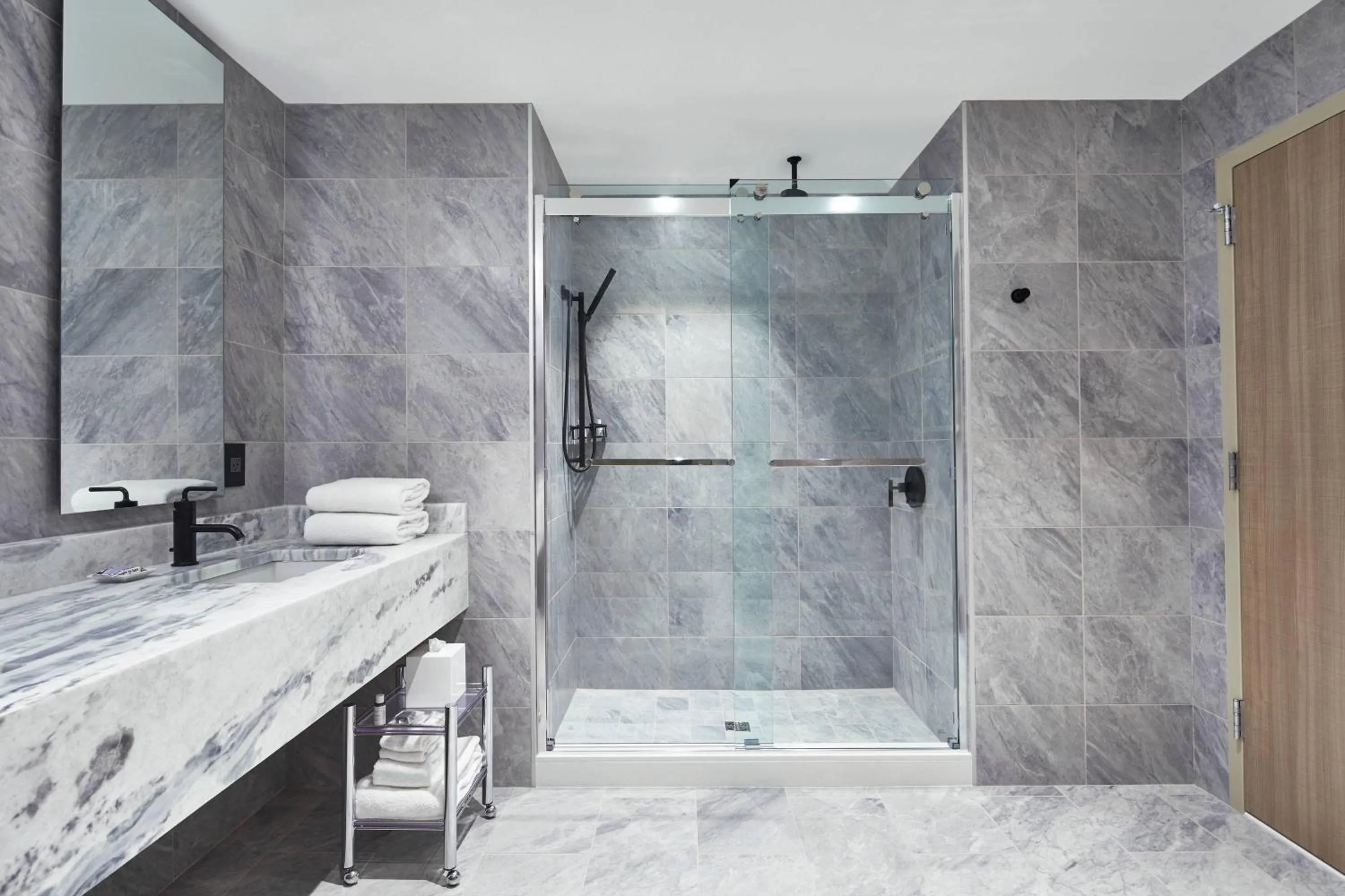 Bathroom in AC Hotel by Marriott Greenville