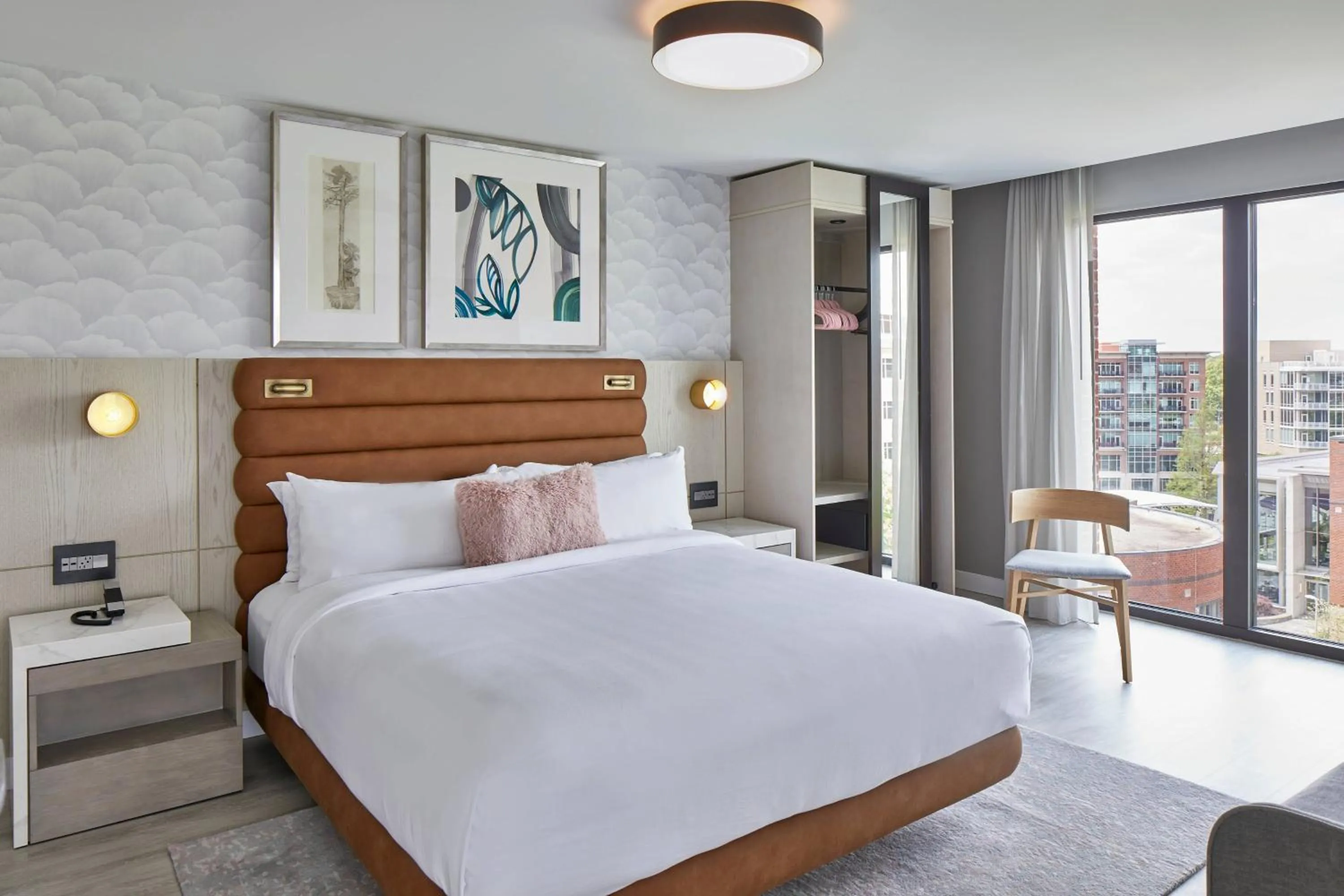 Photo of the whole room, Bed in AC Hotel by Marriott Greenville