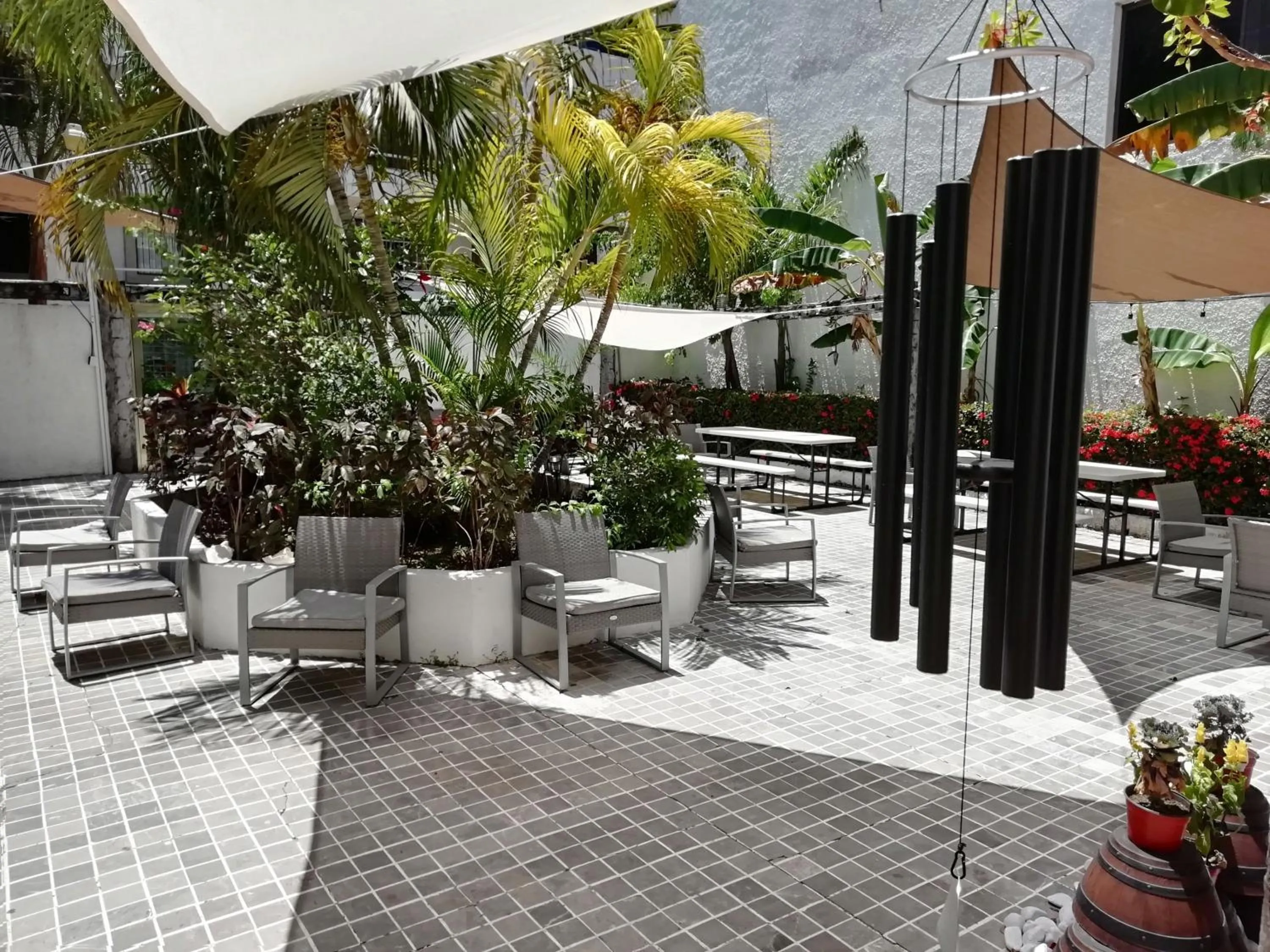 Patio in Hotel Green 16