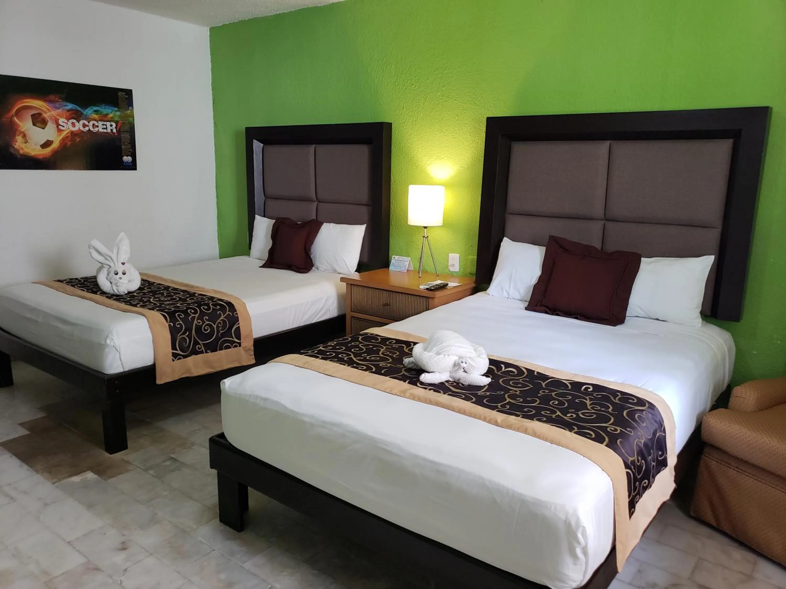 Bed in Hotel Green 16