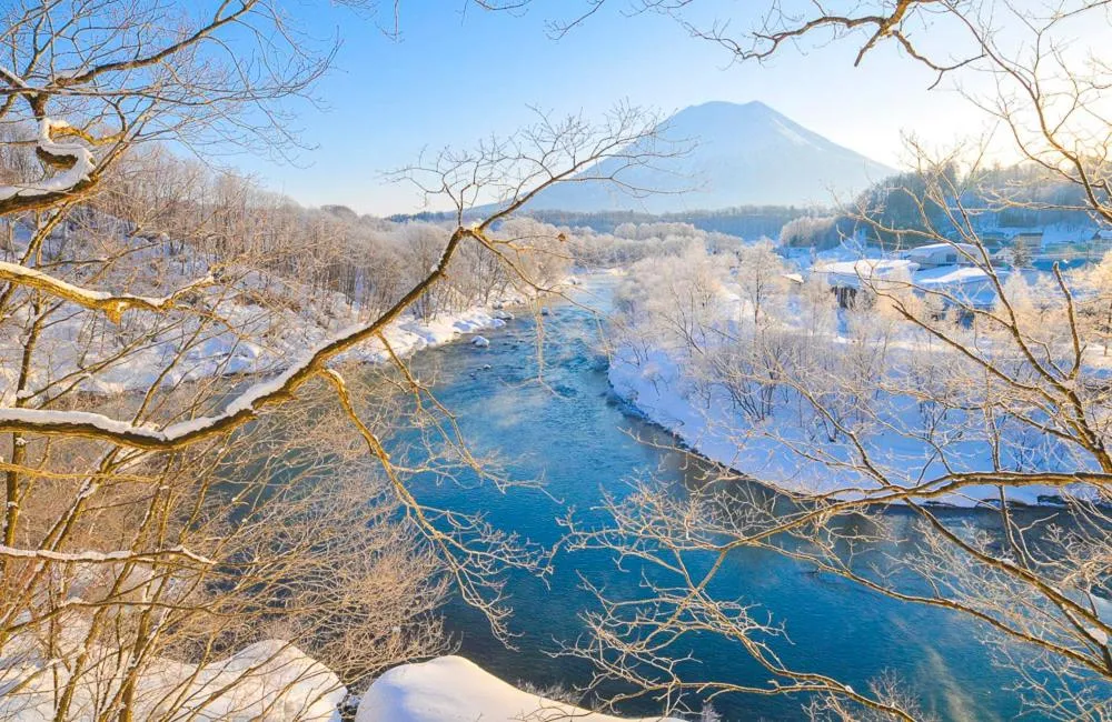 Skiing in Pension Cotton Farm