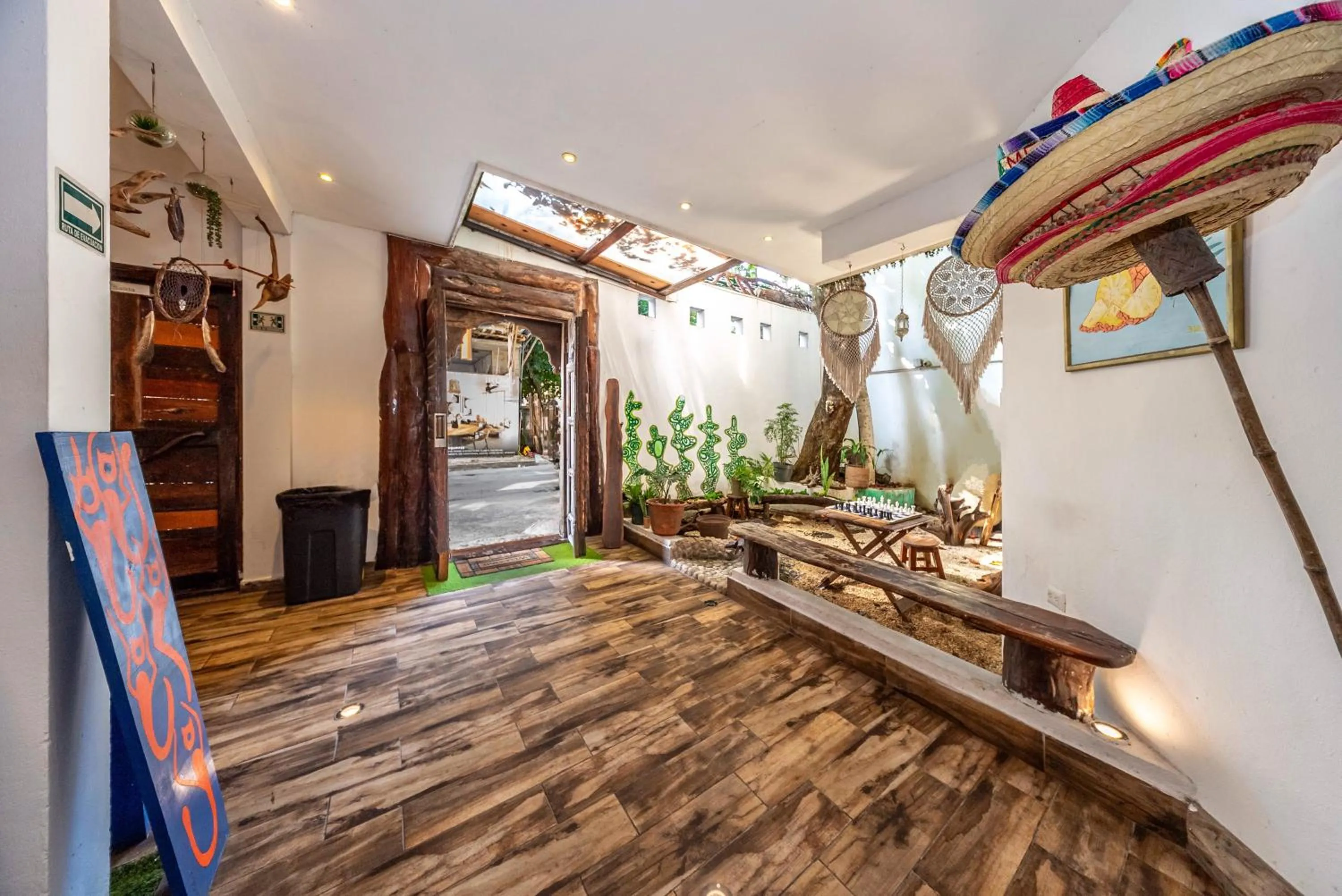 Patio in The Green Village Boutique Hotel