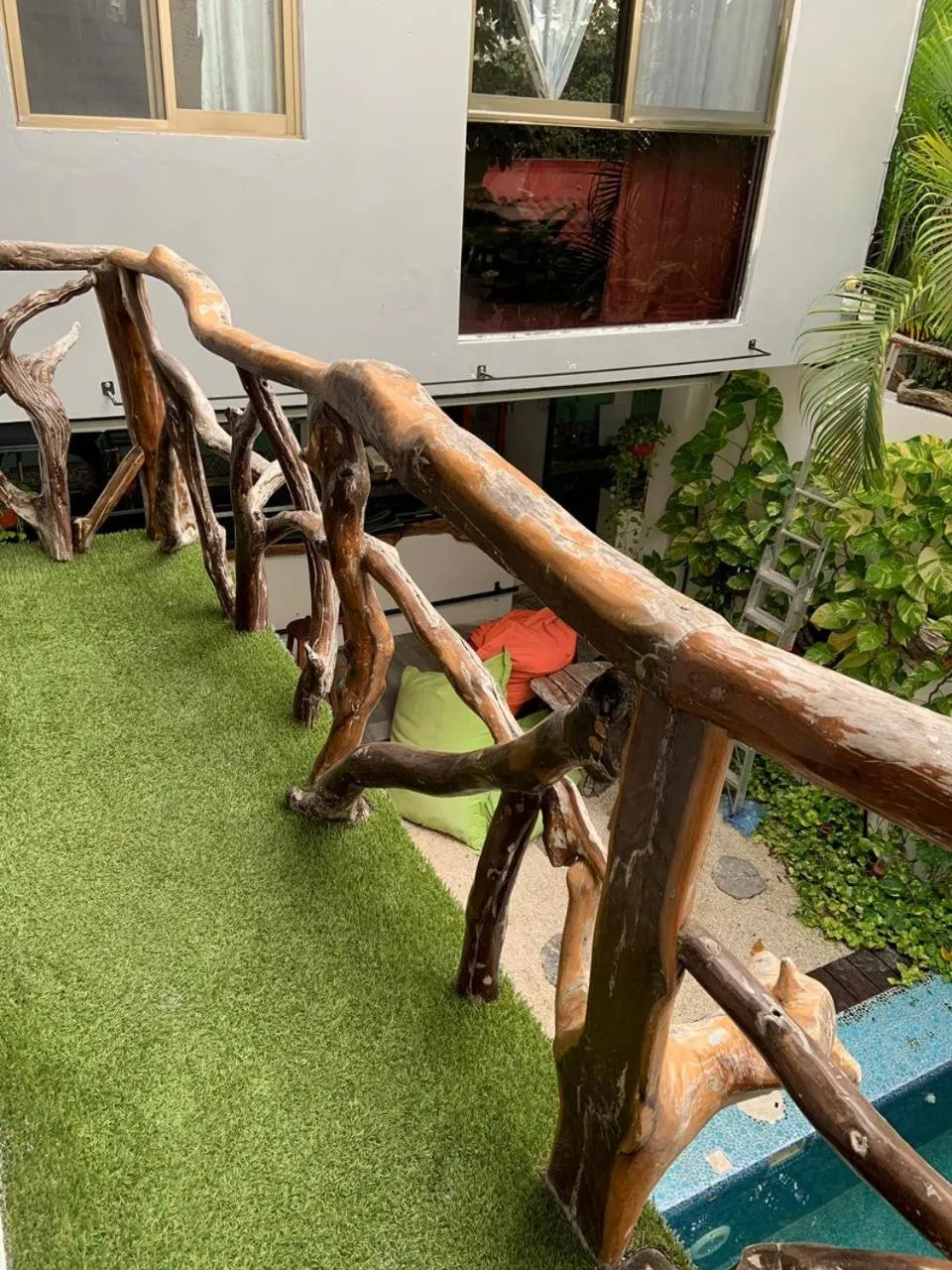 Balcony/Terrace in The Green Village Boutique Hotel