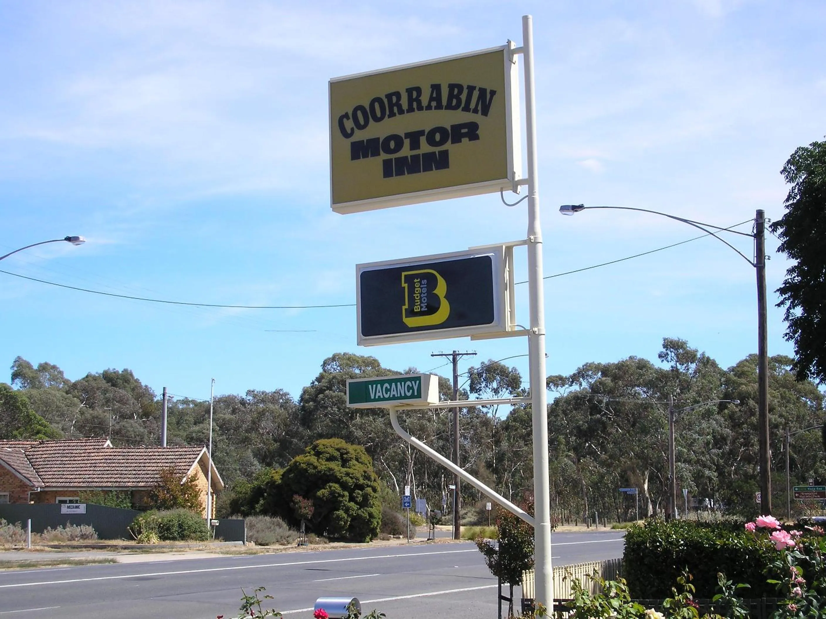 Property logo or sign in Coorrabin Motor Inn
