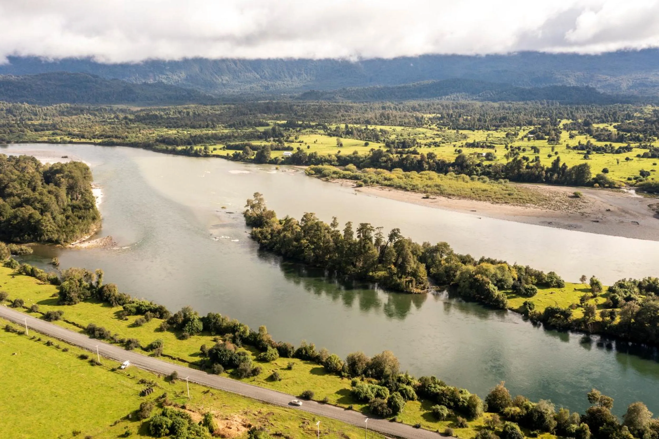 Natural landscape in Alto Melimoyu Hotel & Patagonia