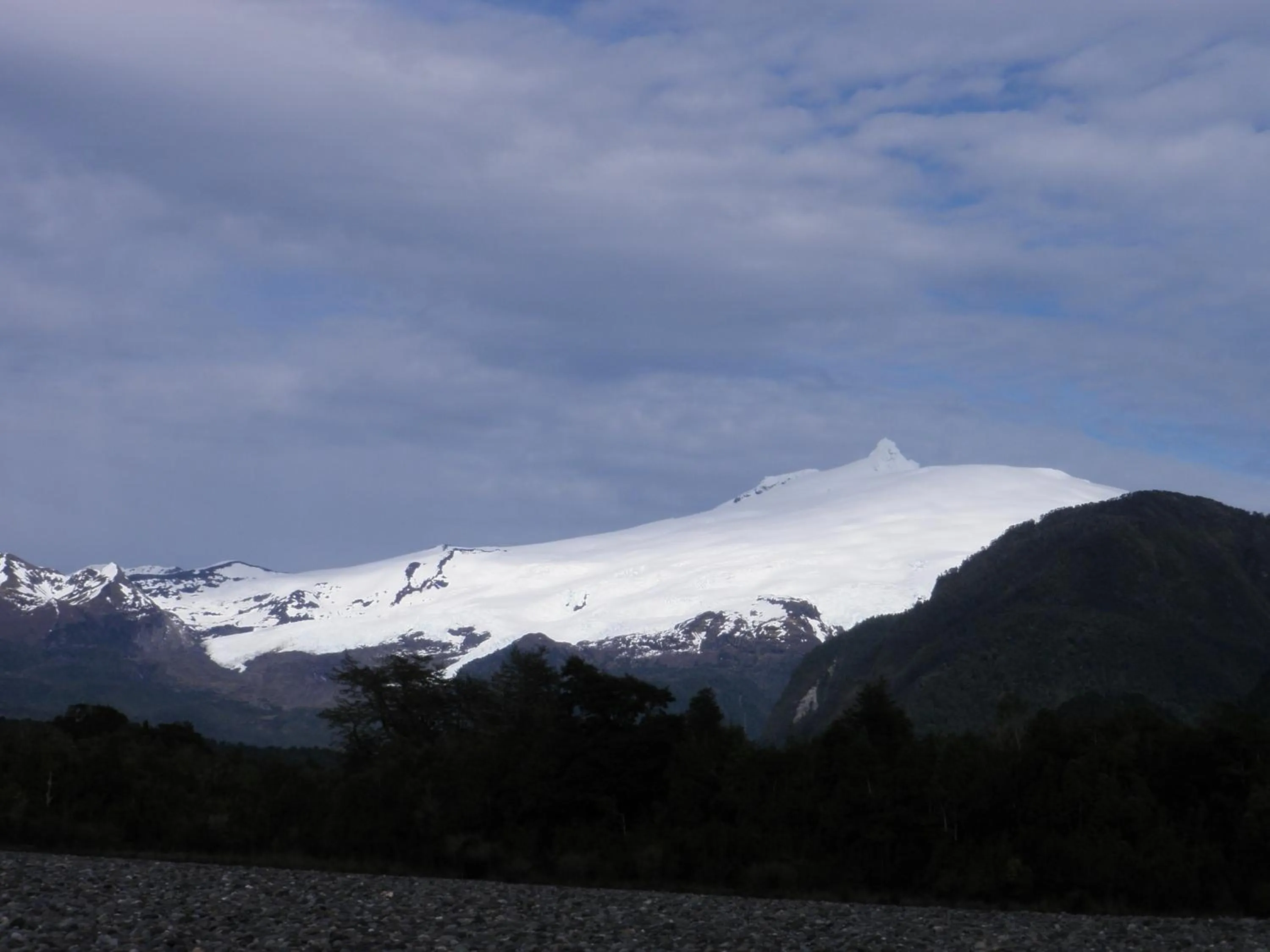Mountain view in Alto Melimoyu Hotel & Patagonia