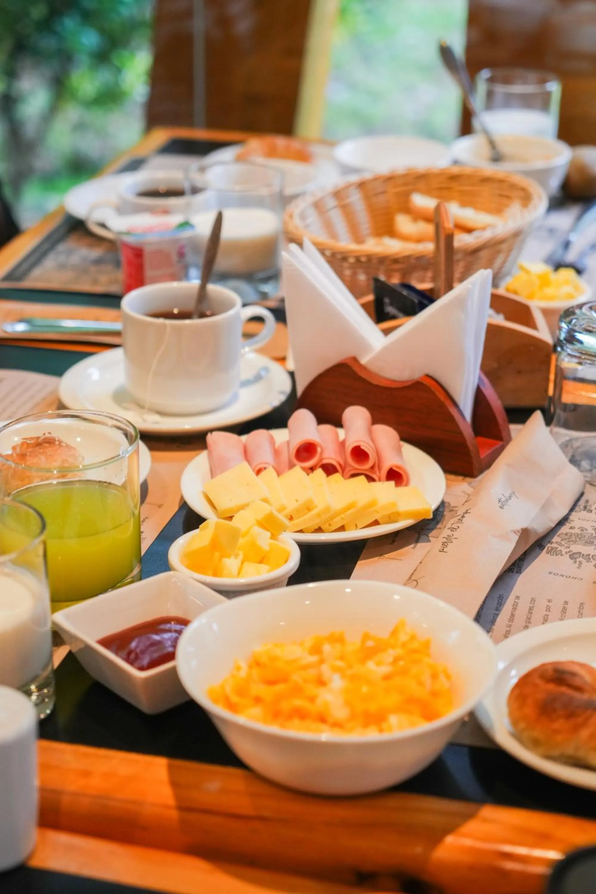 Breakfast in Alto Melimoyu Hotel & Patagonia