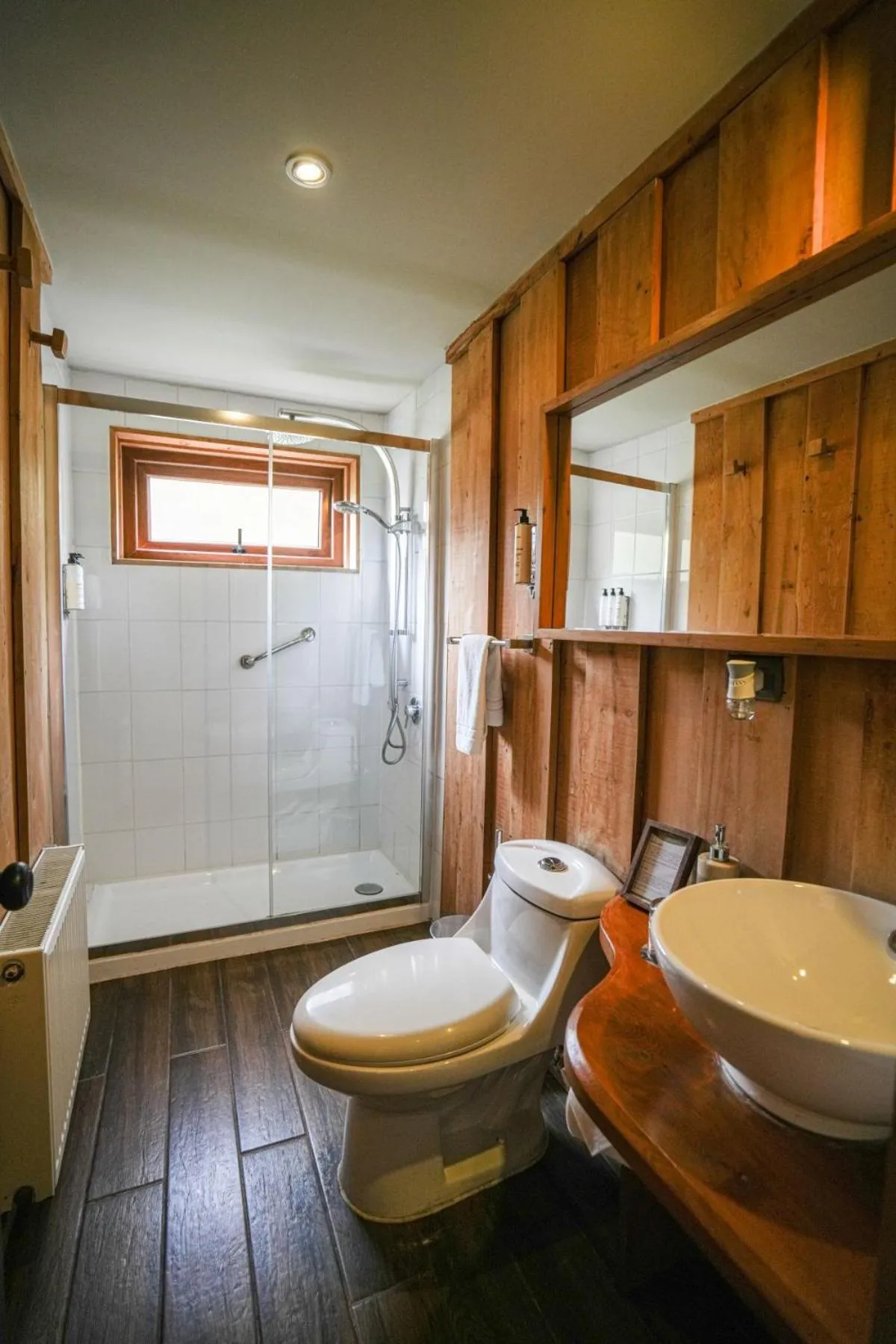 Bathroom in Alto Melimoyu Hotel & Patagonia