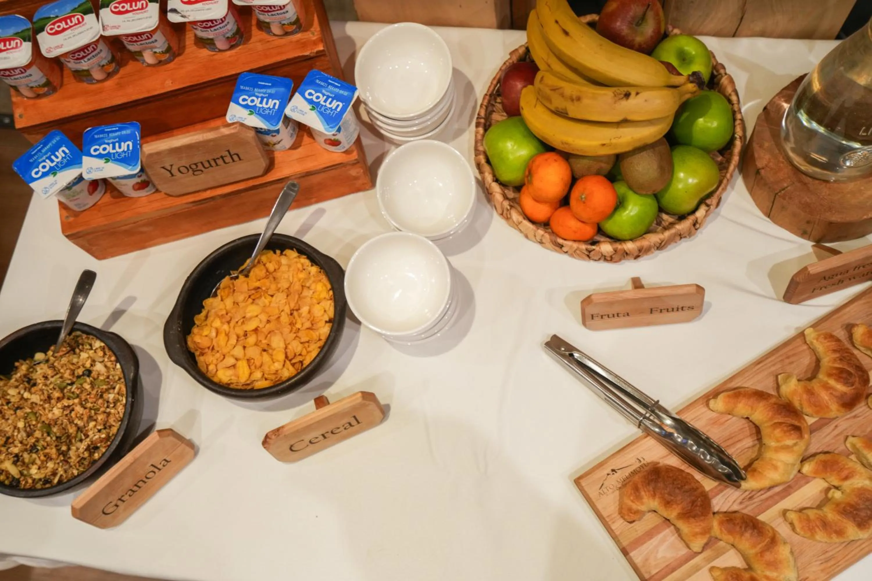 Breakfast in Alto Melimoyu Hotel & Patagonia