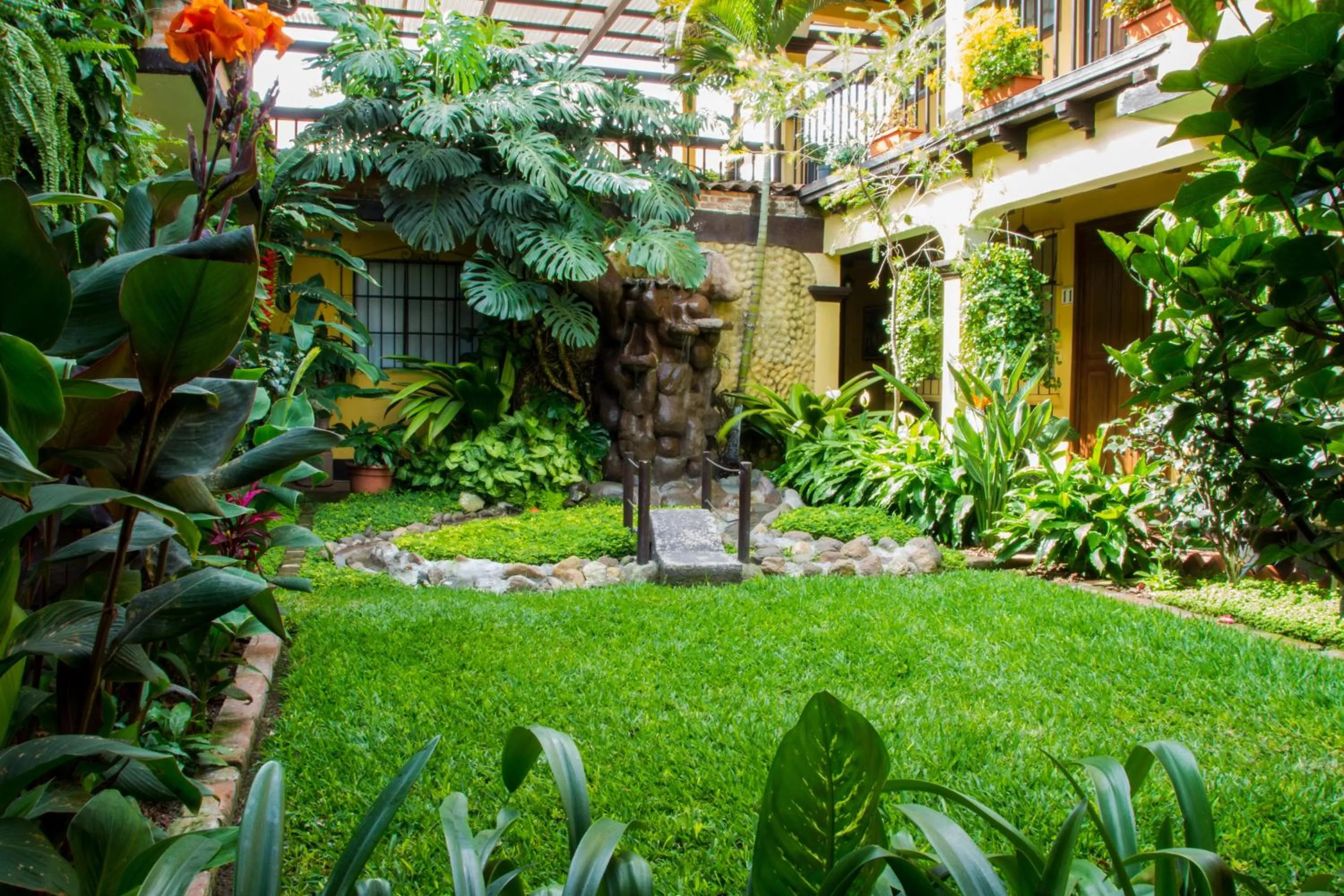 Garden in Hotel Las Camelias Inn by AHS
