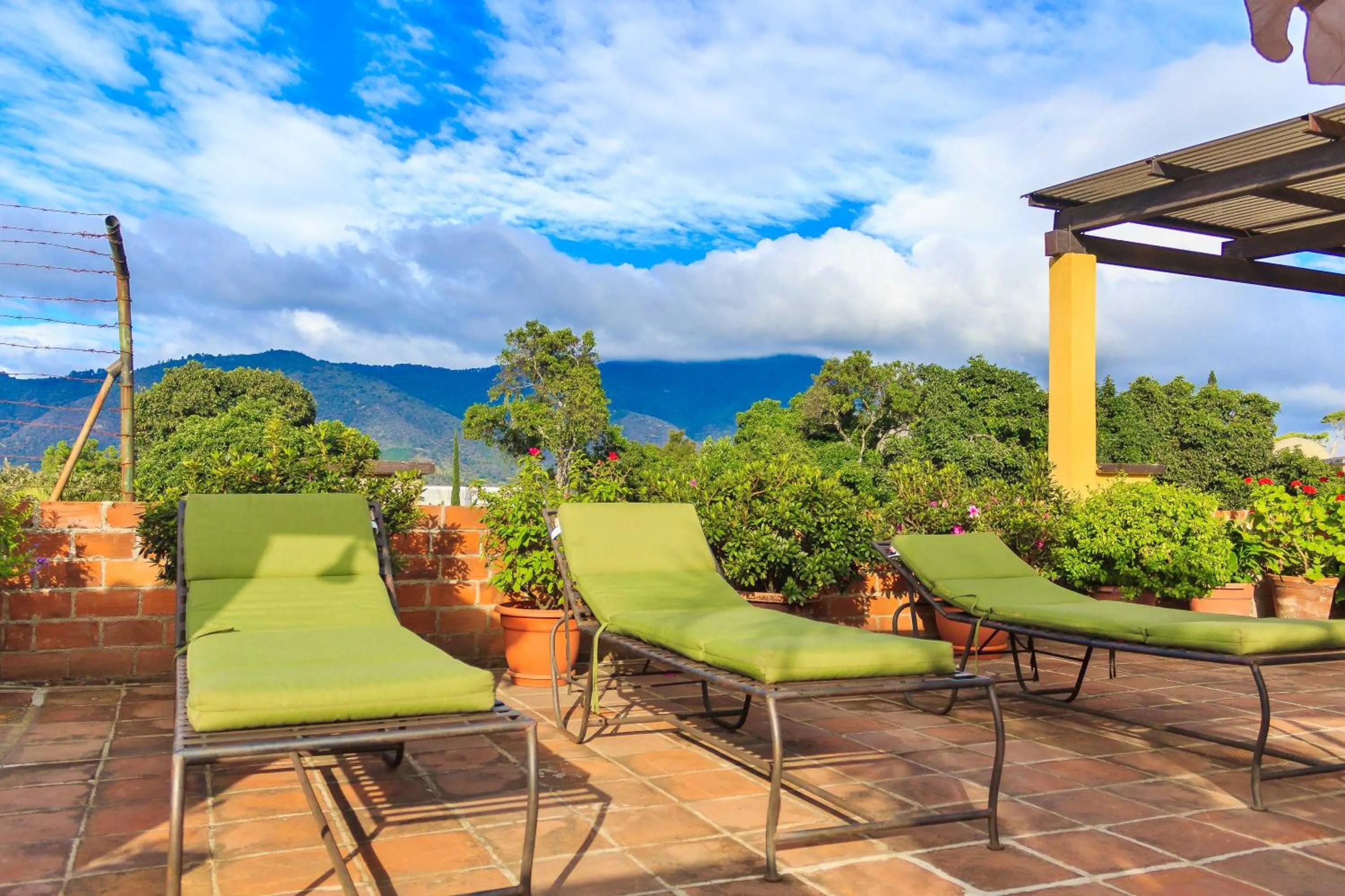 Balcony/Terrace in Hotel Las Camelias Inn by AHS