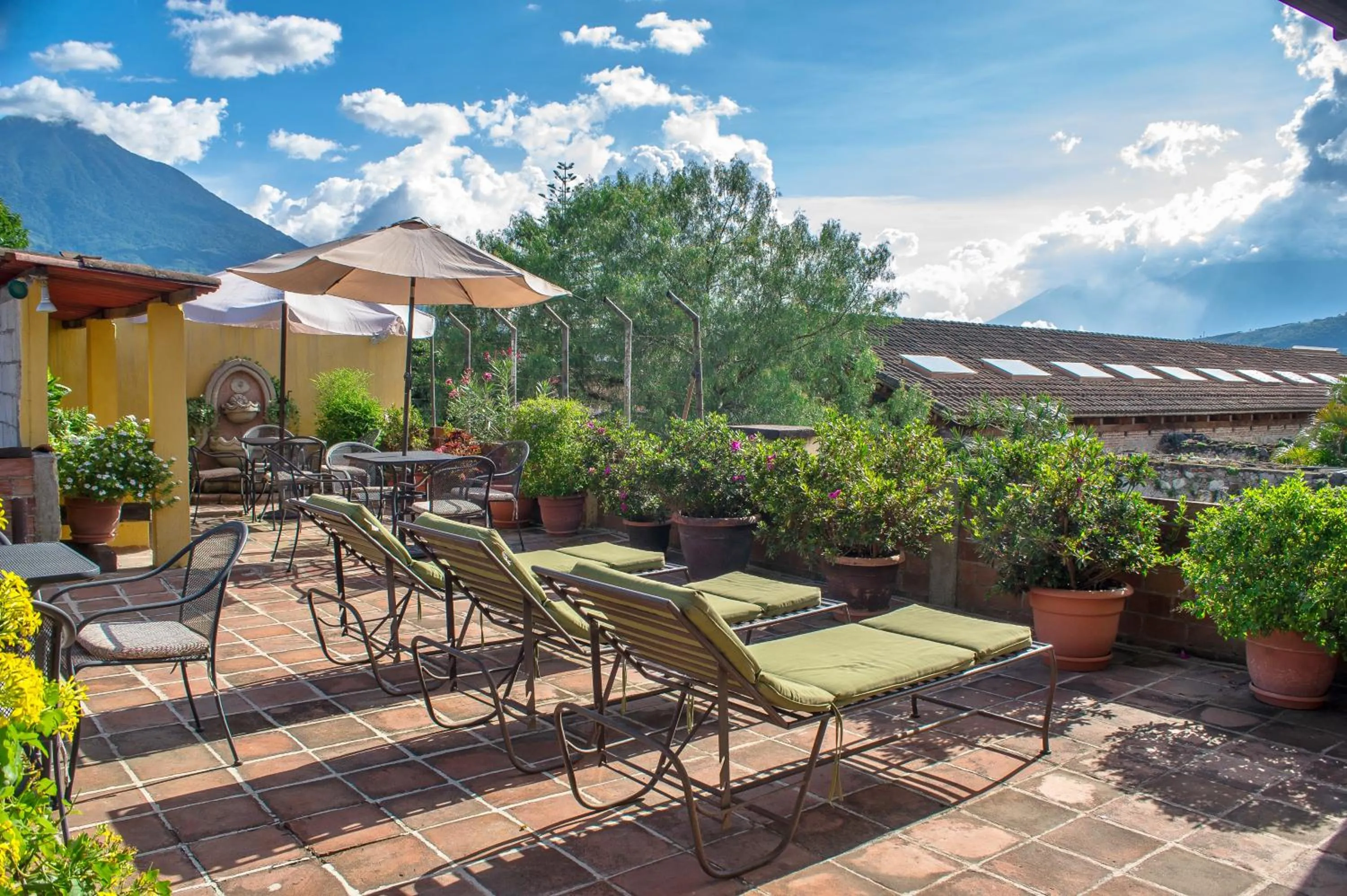 Balcony/Terrace in Hotel Las Camelias Inn by AHS