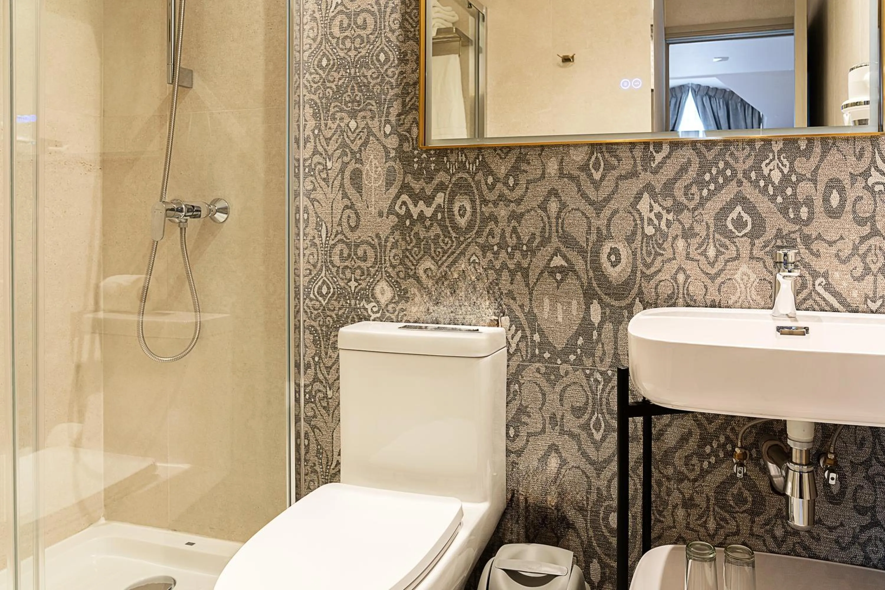 Toilet in Hotel José Nogueira