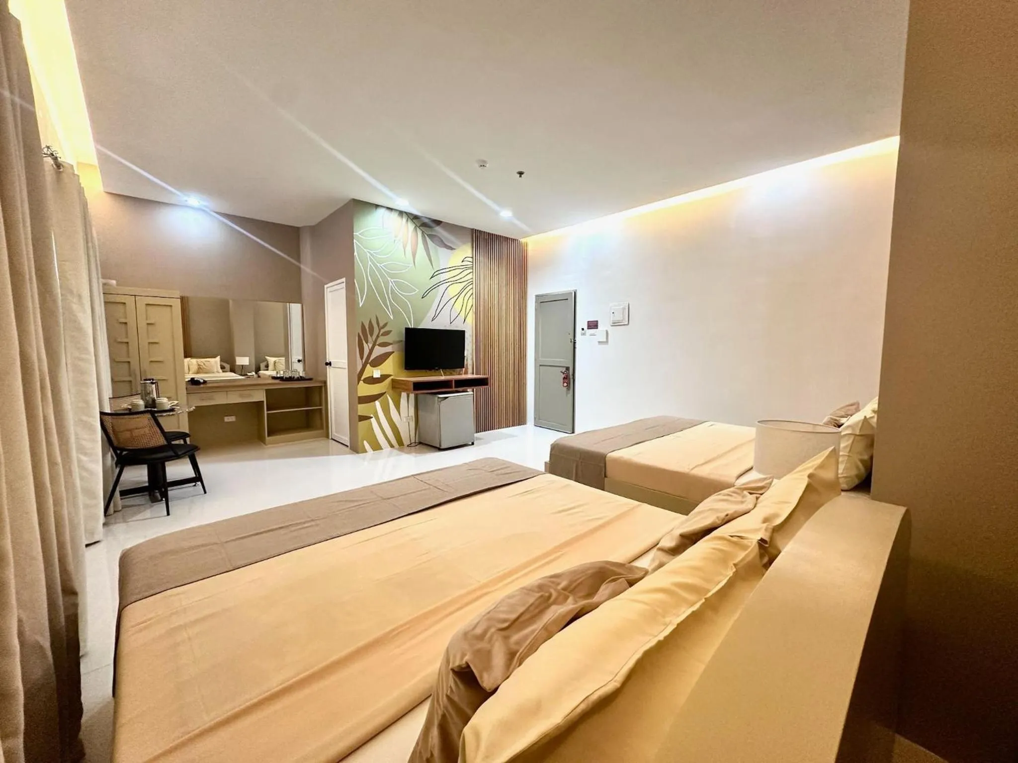 Bed in Hotel Nicanor