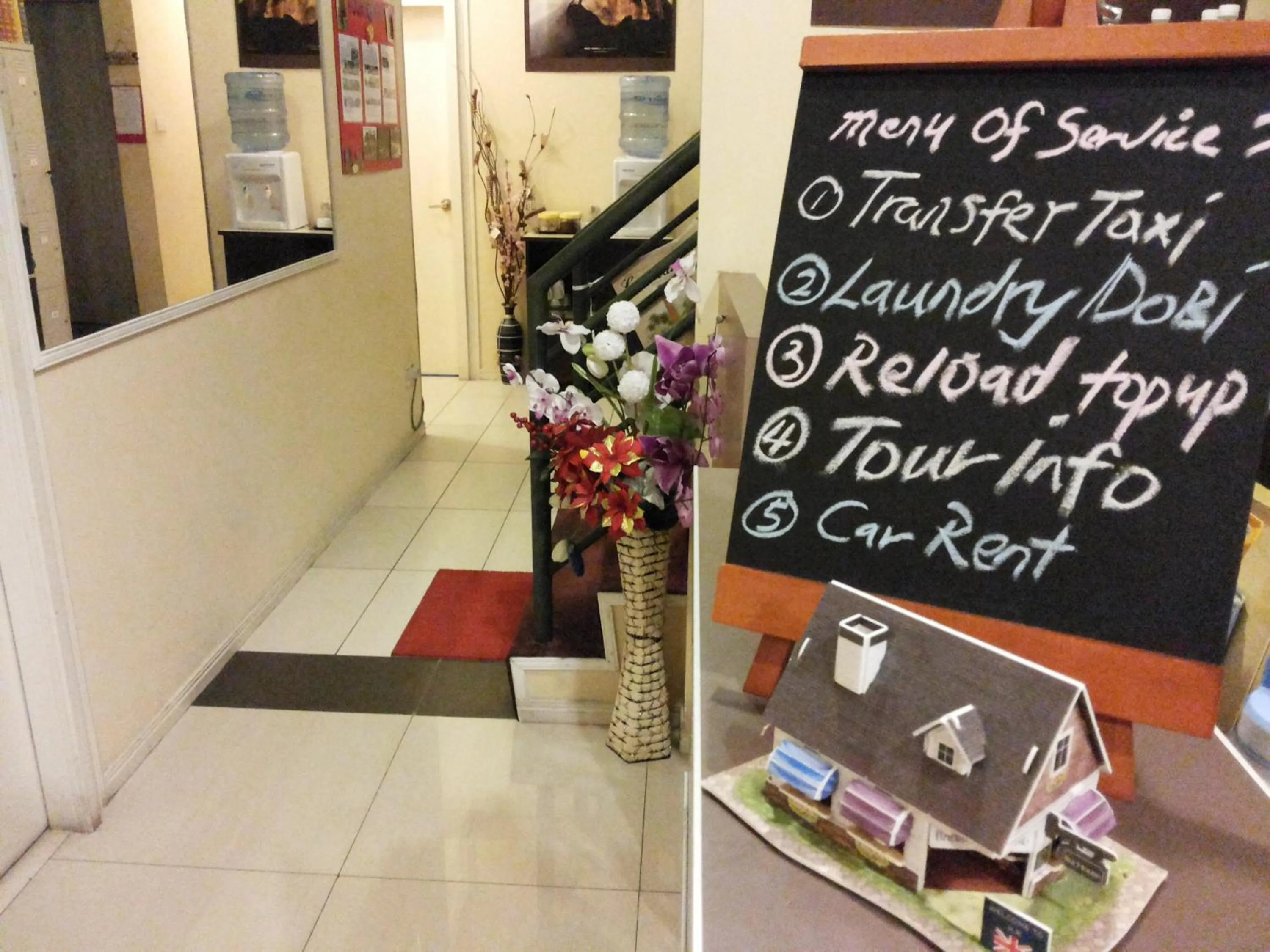 Property building in Prima B&B Hostel