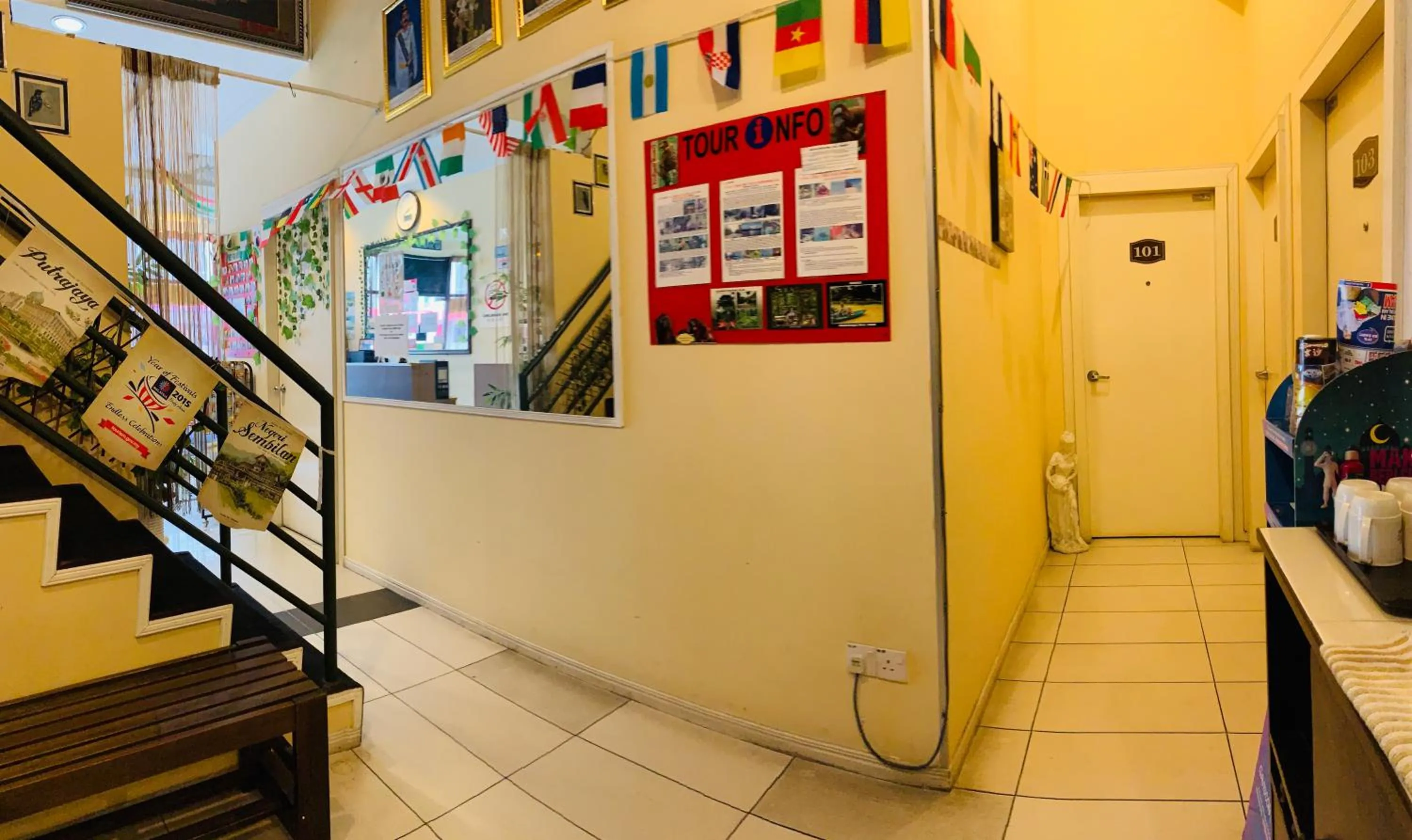 Property building in Prima B&B Hostel