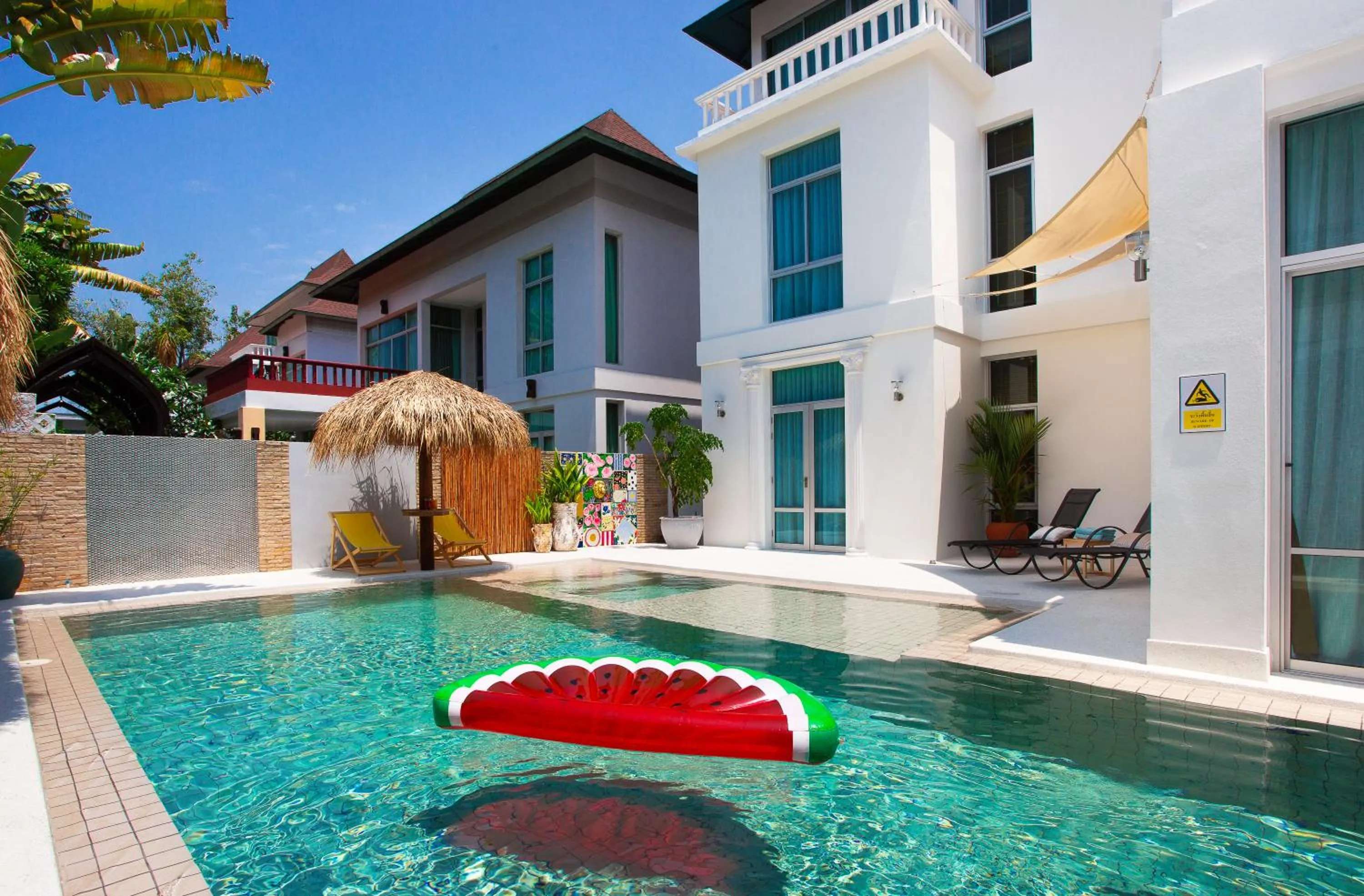 Property building in Nagawari Art Maldives BBQ Pattaya Villa