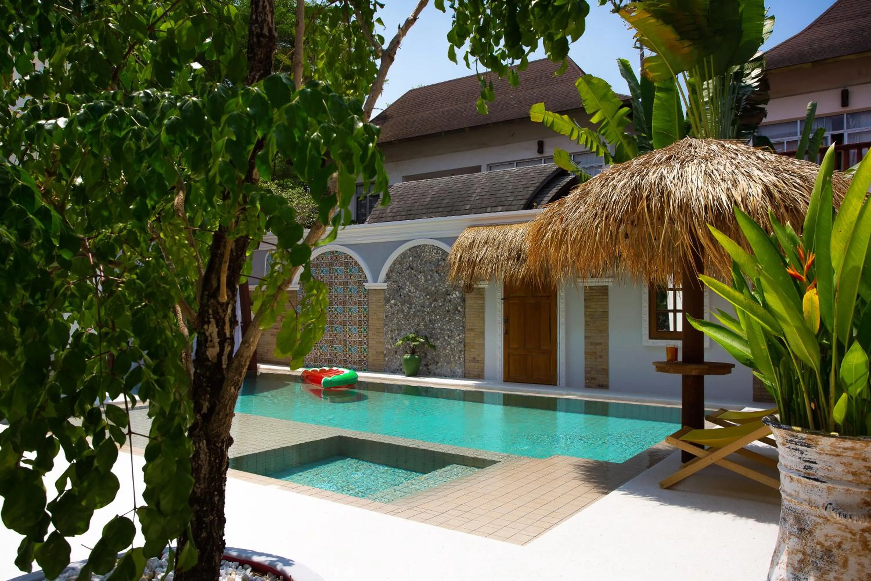 Property building in Nagawari Art Maldives BBQ Pattaya Villa