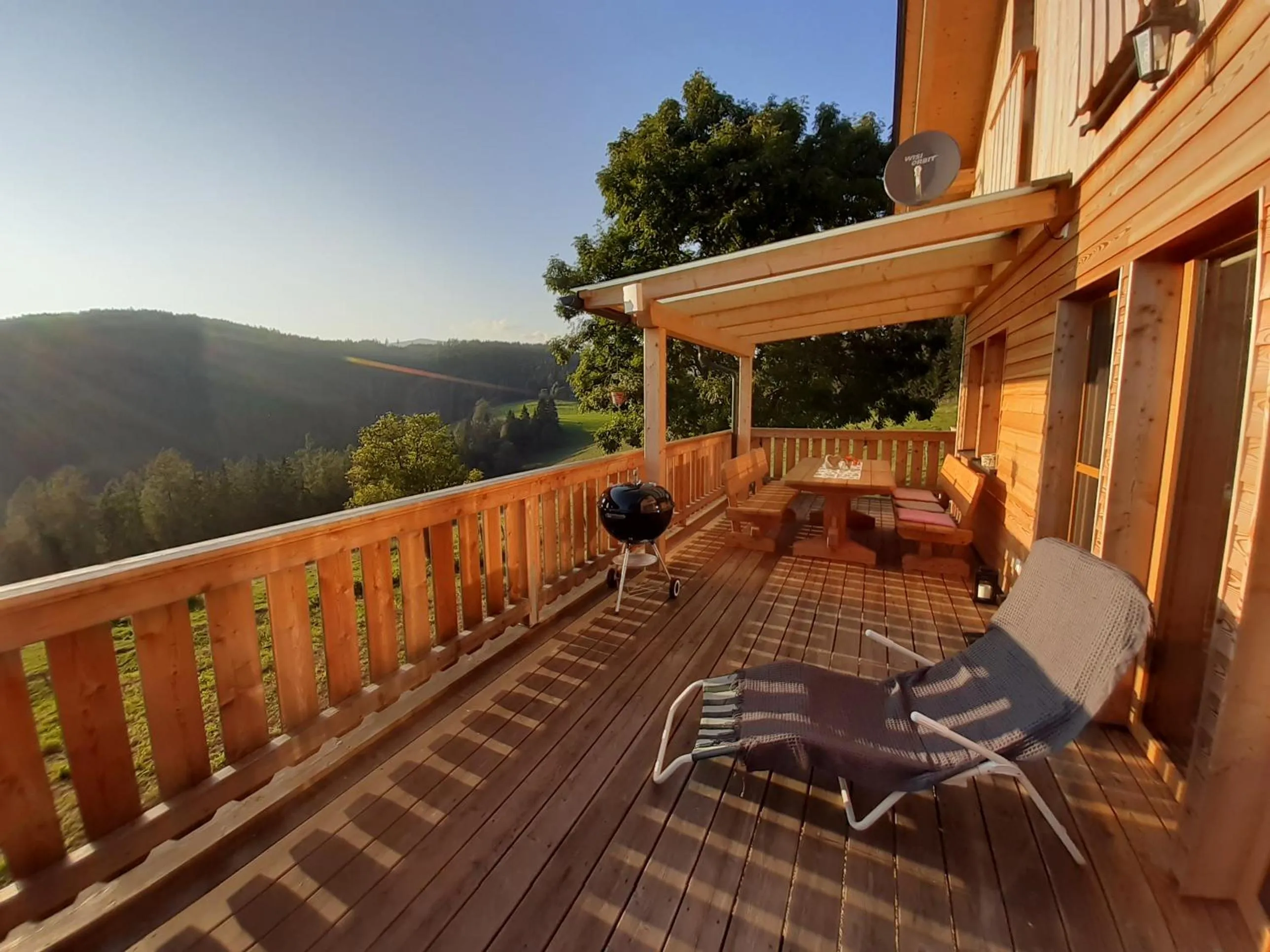 Balcony/Terrace in Auszeit Almhaus Schmalzbauer