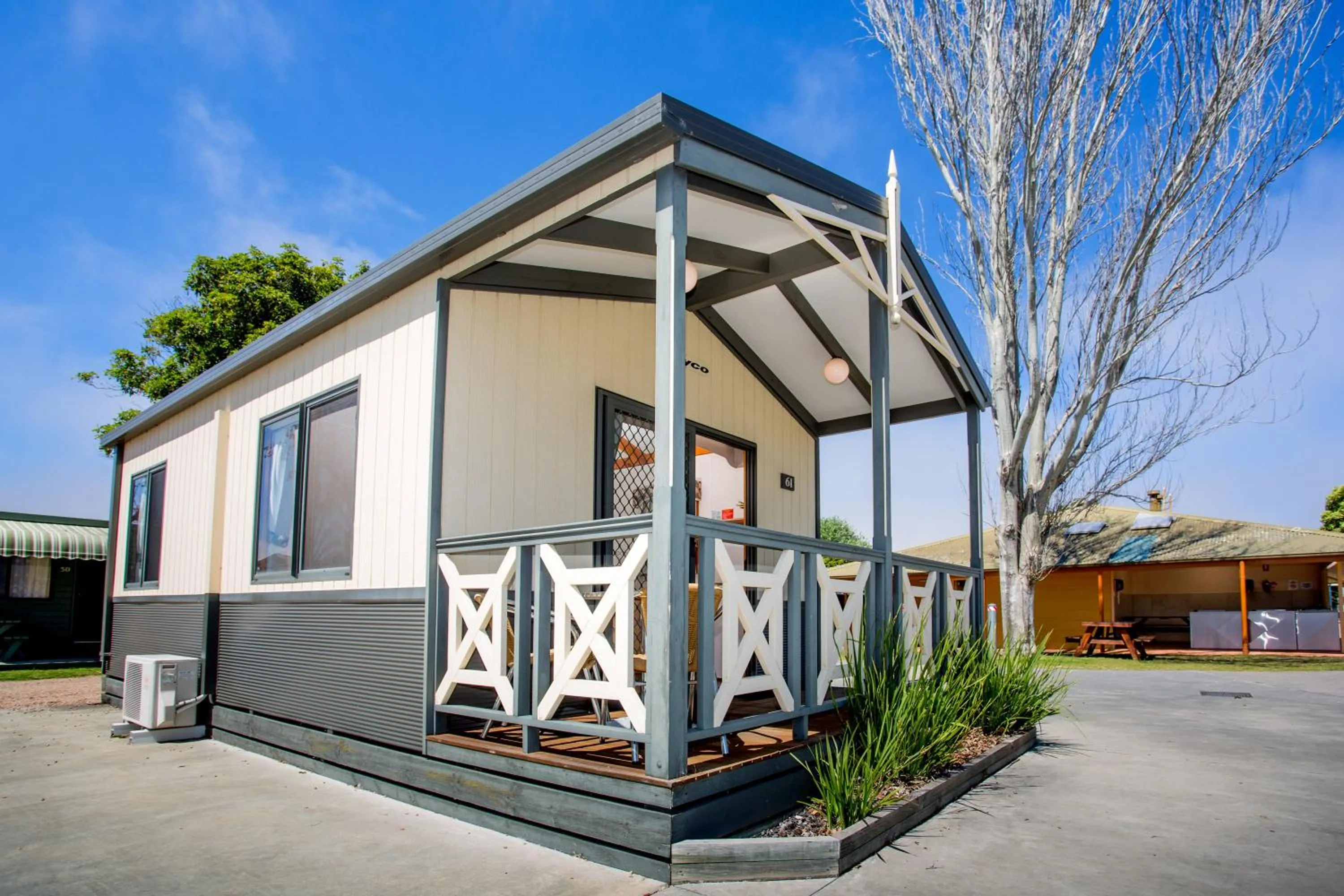 Balcony/Terrace in BIG4 Whiters Holiday Village