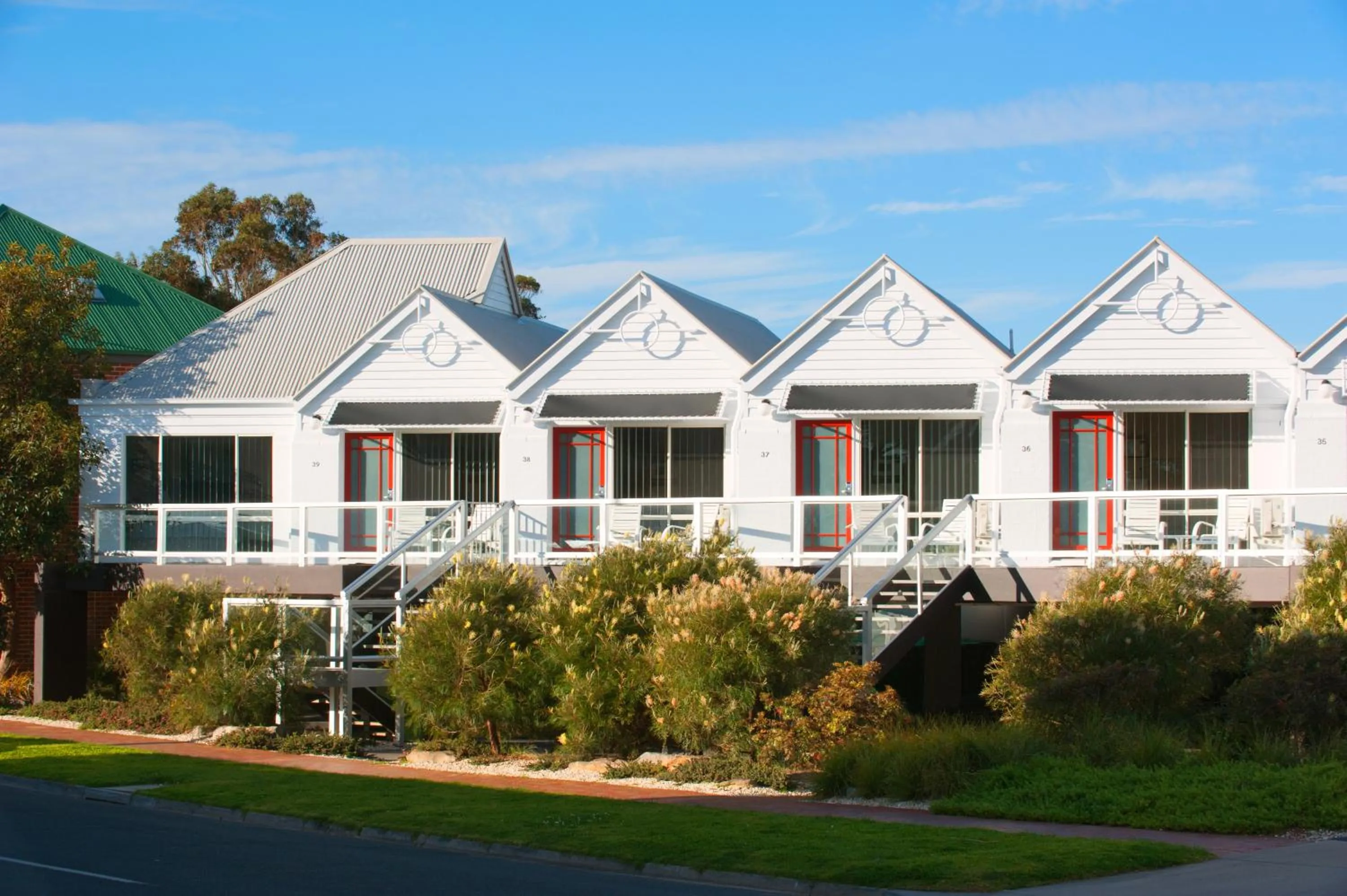 Street view in The Moorings at Metung