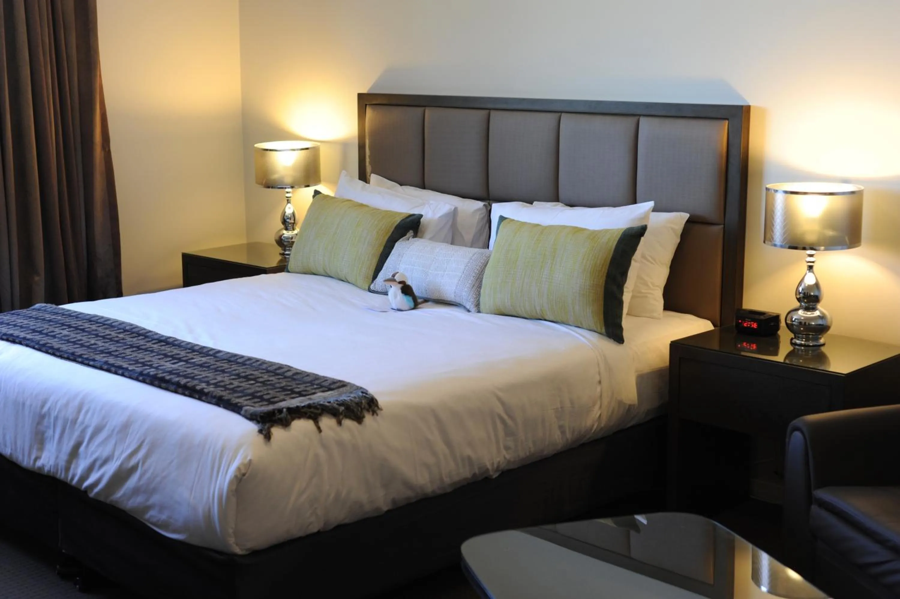 Bed in Riverside Oaks Golf Resort