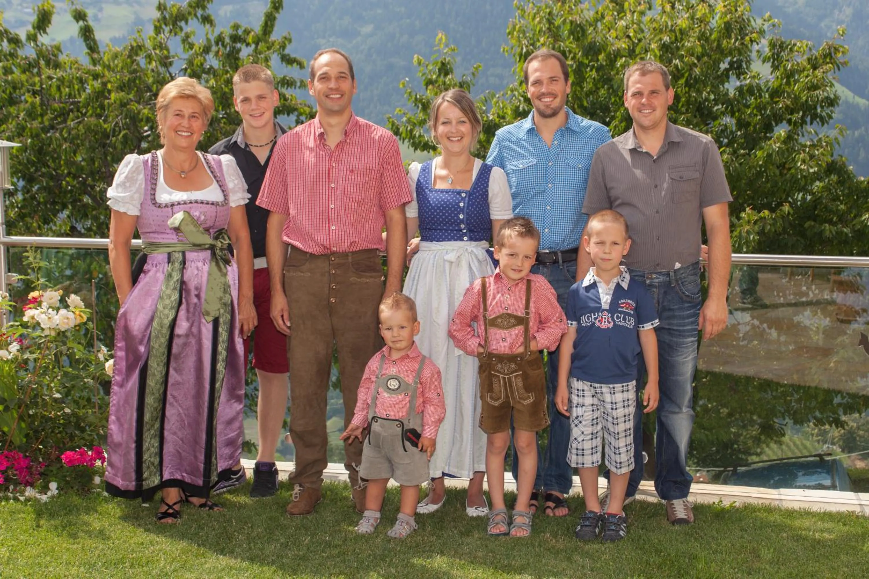 Family in Appartements Verdinserhöhe