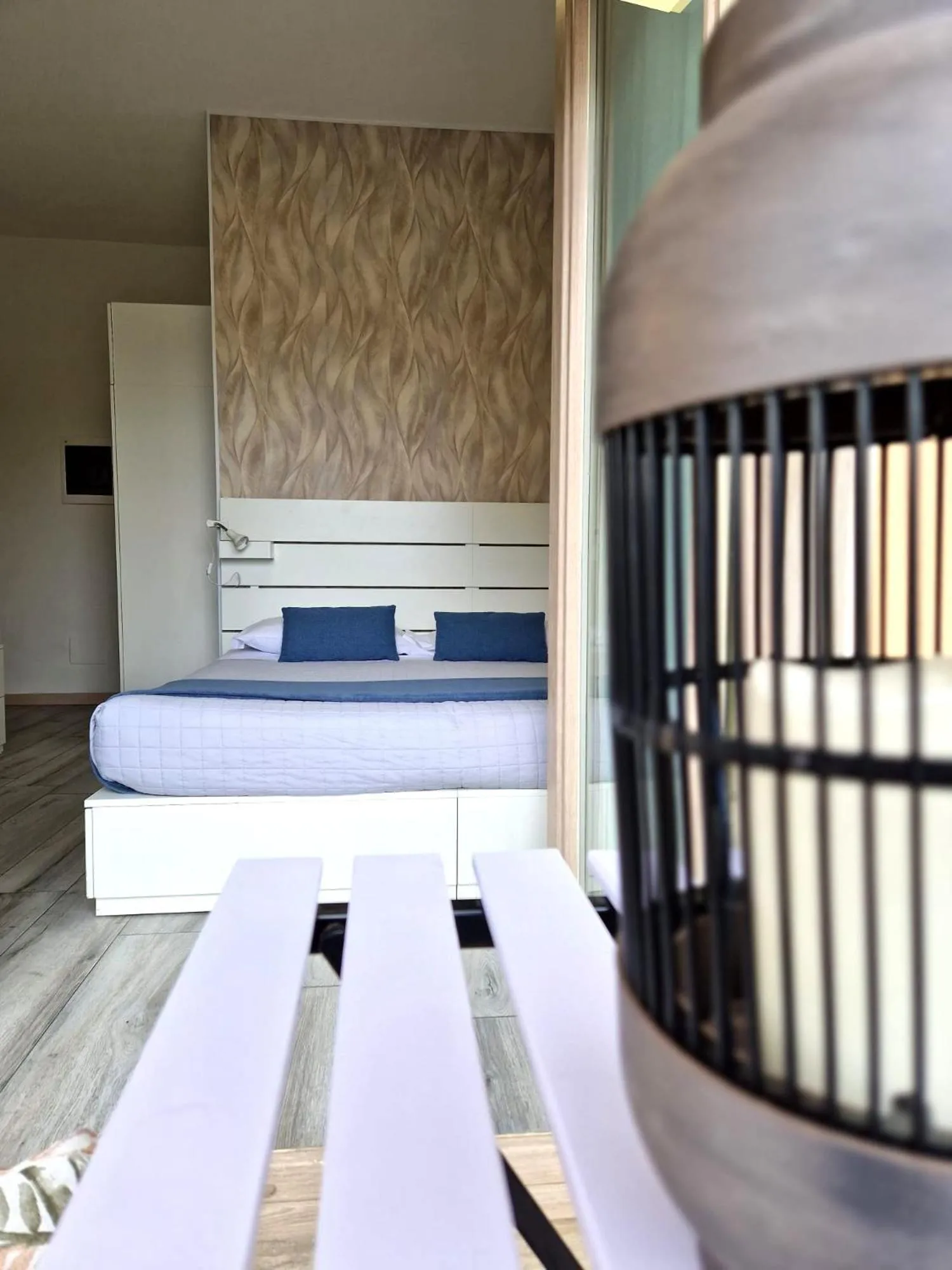 Balcony/Terrace, Bed in BGY Airport House Grassobbio