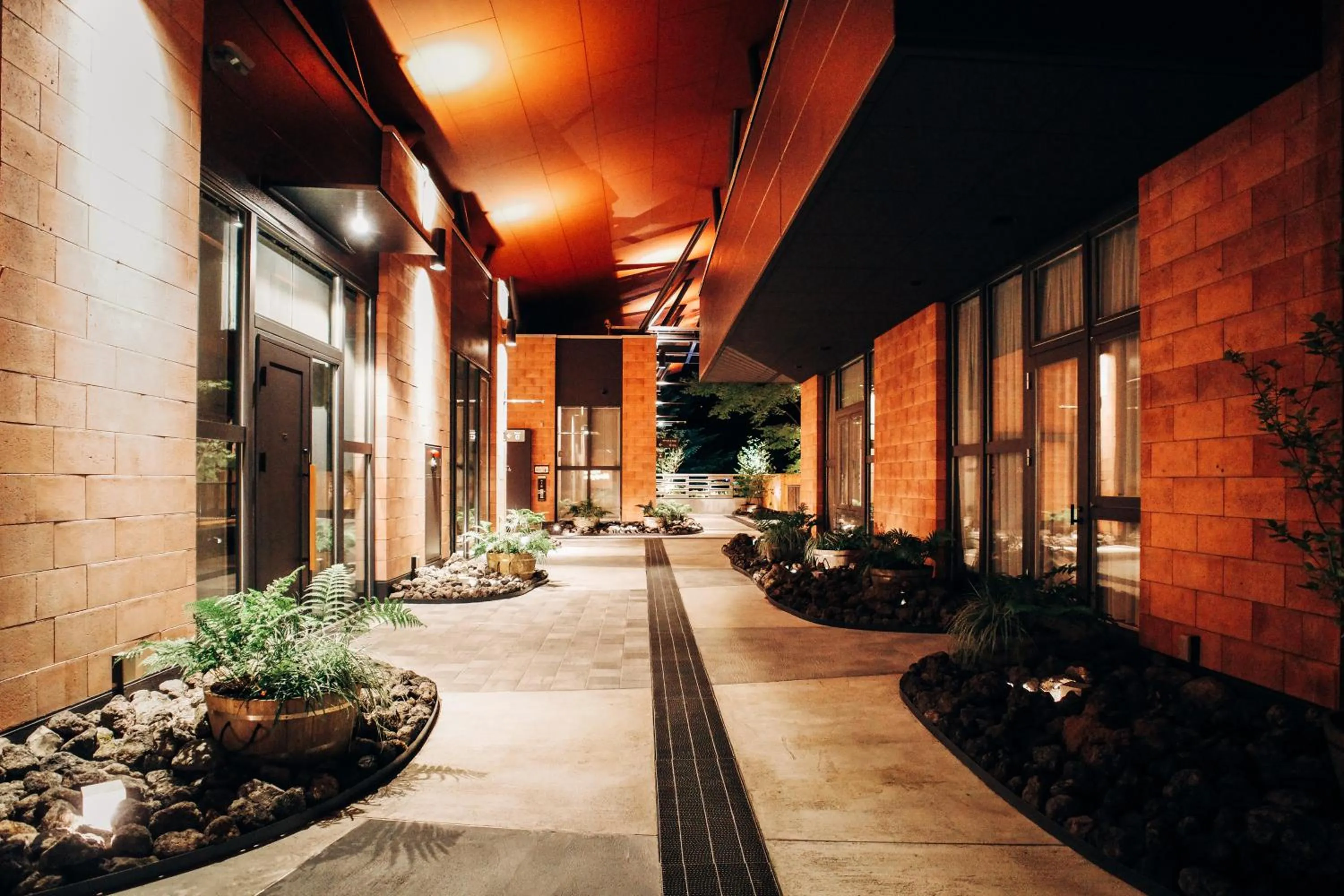 Garden view in HOTEL KARUIZAWA CROSS