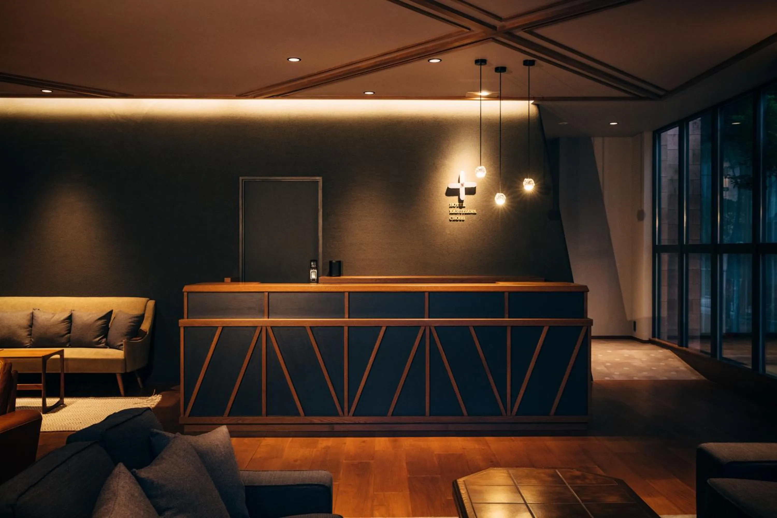 Lobby or reception in HOTEL KARUIZAWA CROSS