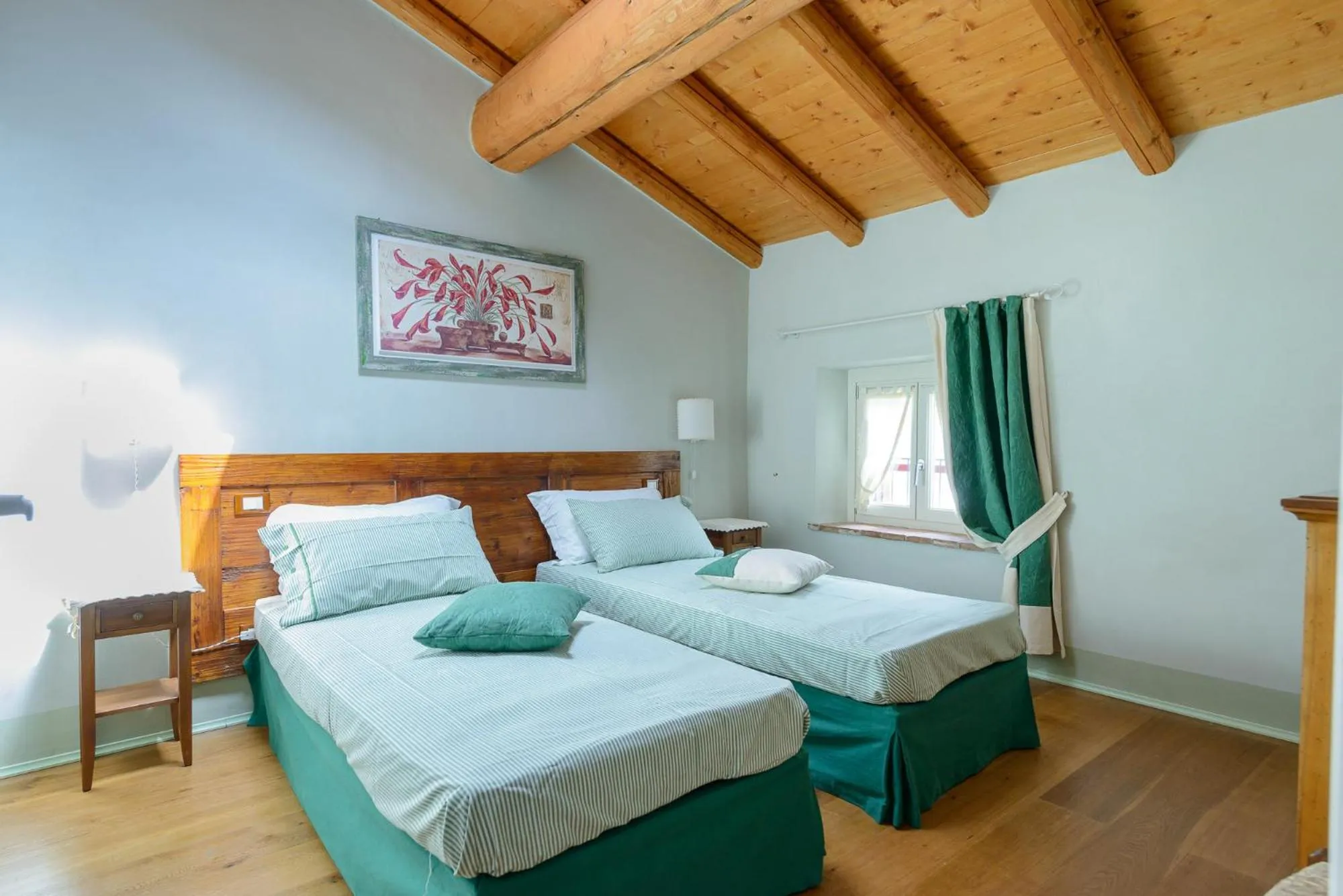 Day, Bed in B&B Corte Jago