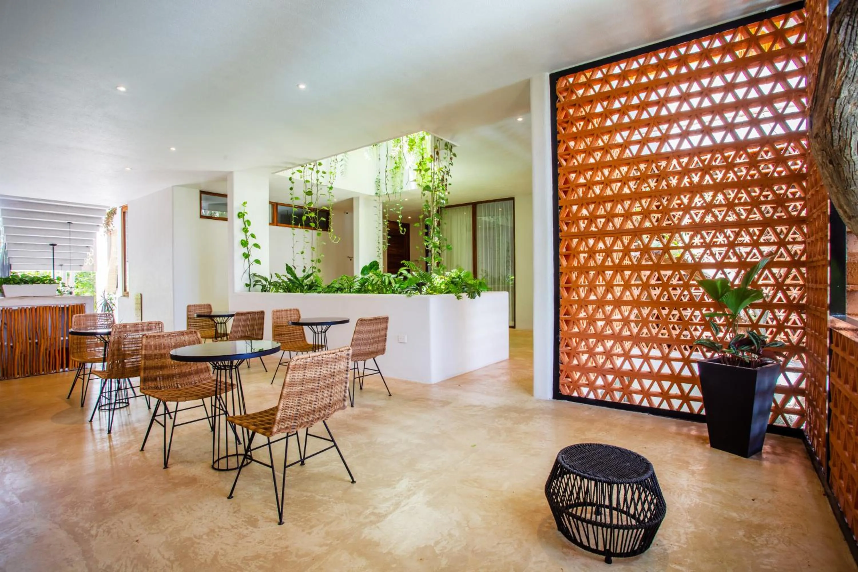 Living room in Agua de Luna Hotel Boutique, San Pancho Nayarit