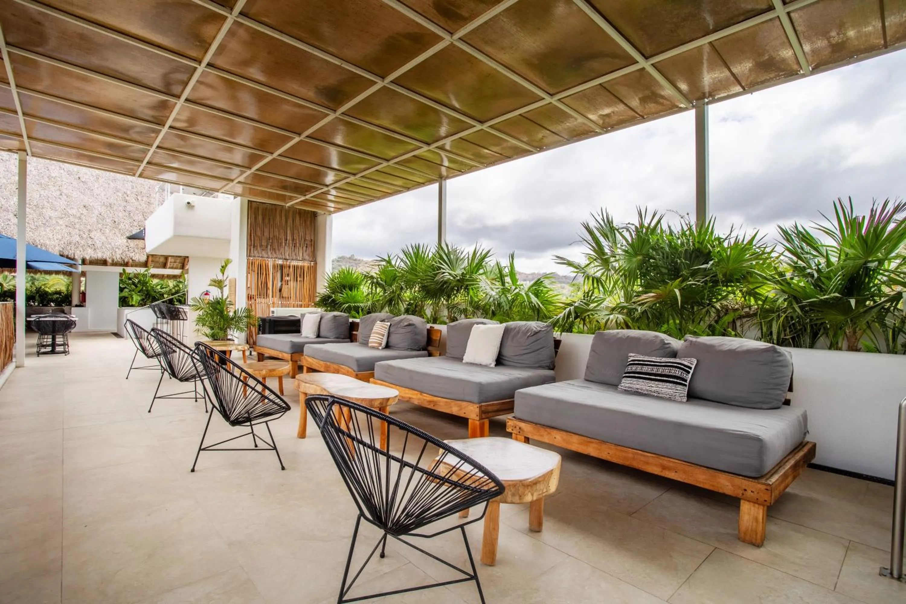 Balcony/Terrace in Agua de Luna Hotel Boutique, San Pancho Nayarit