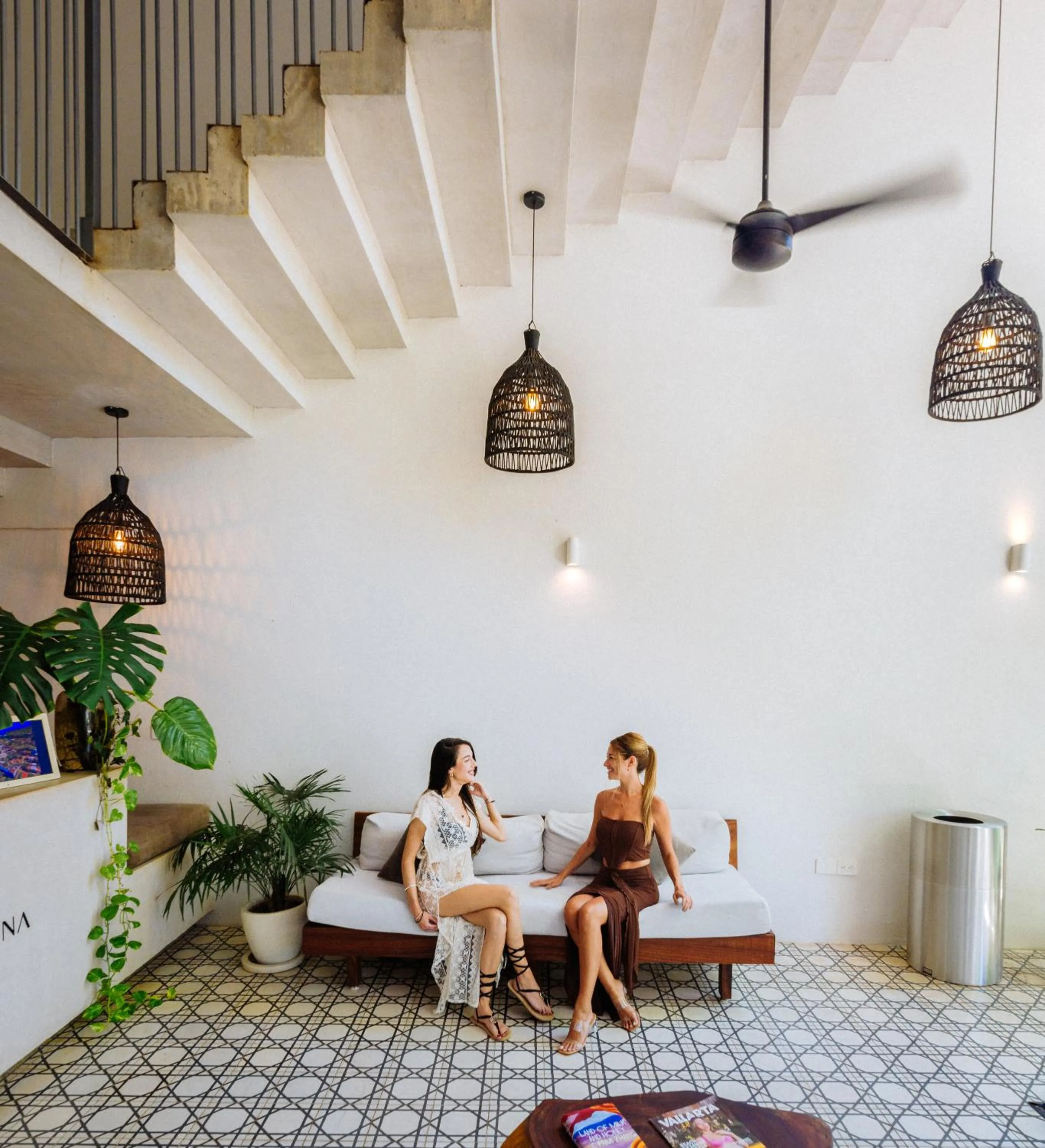 Lobby or reception in Agua de Luna Hotel Boutique, San Pancho Nayarit